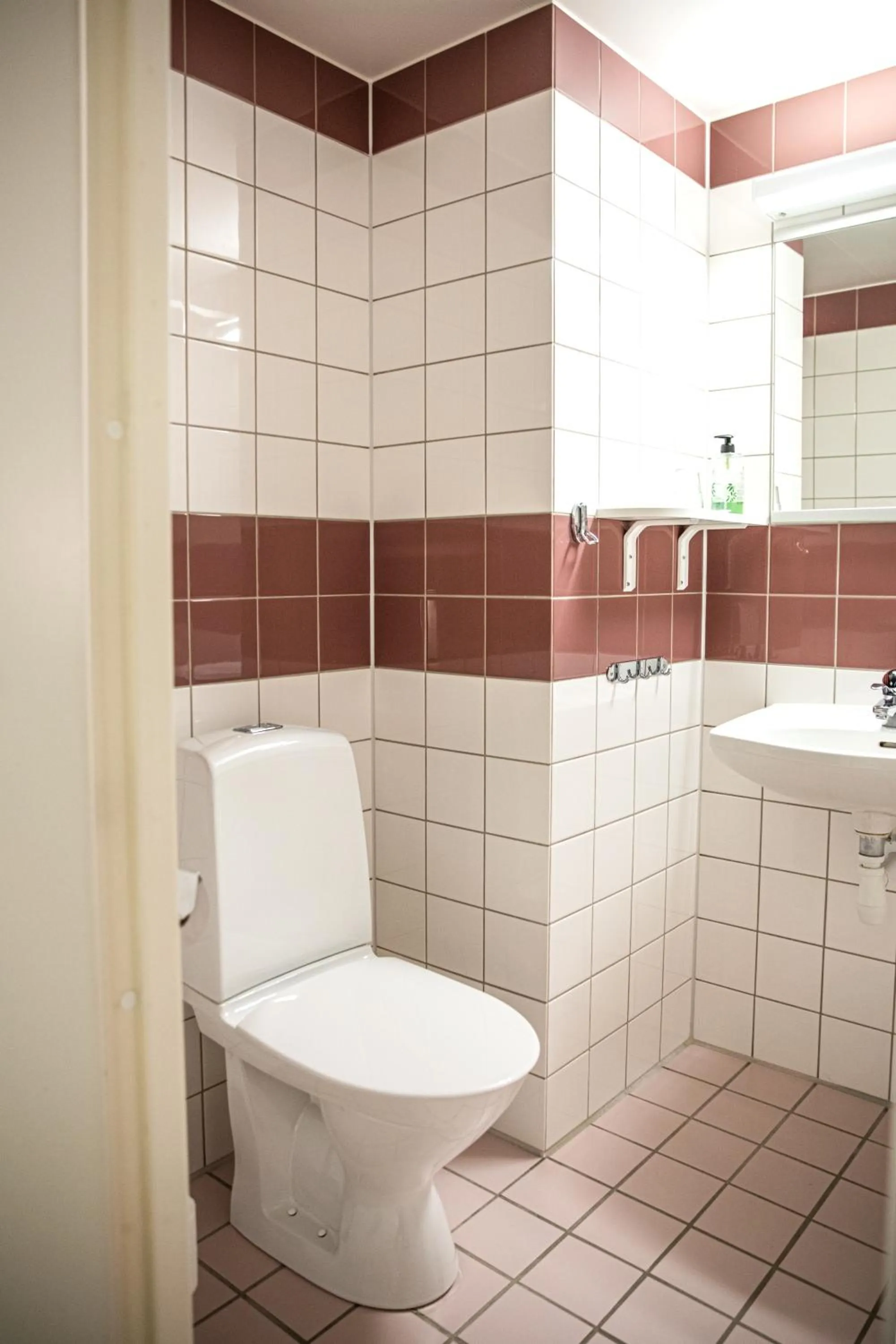 Toilet in Hotel Kupolen