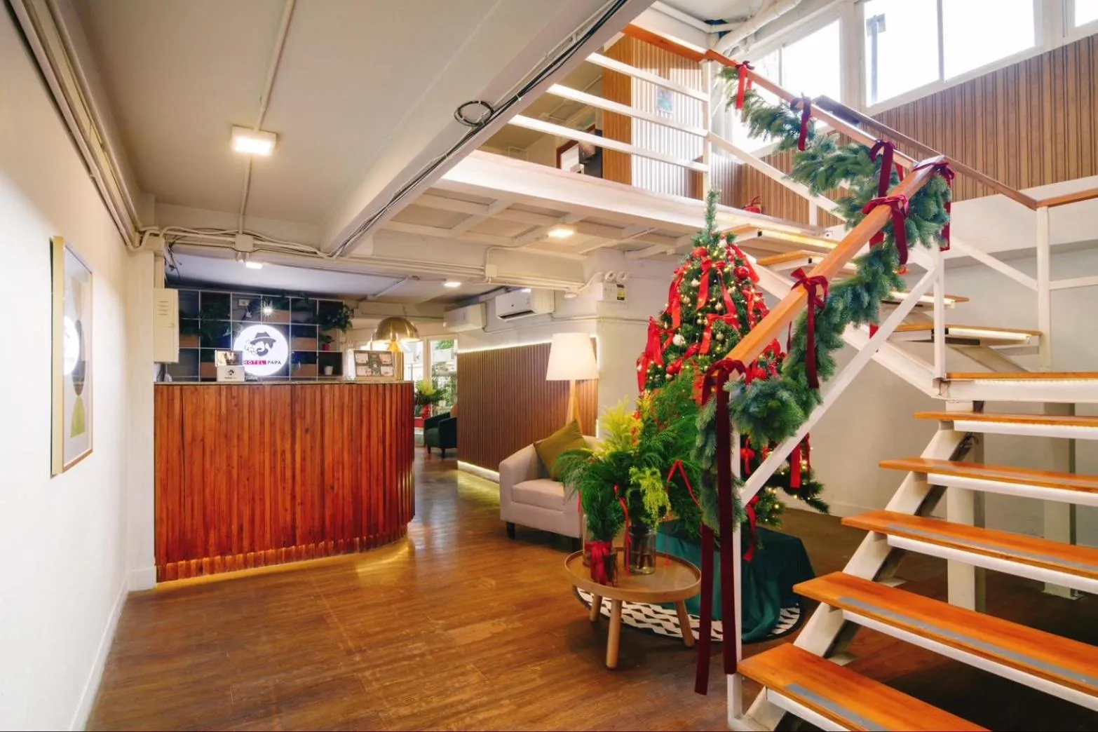 Lobby or reception in Hotel PaPa Bangkok Siriraj