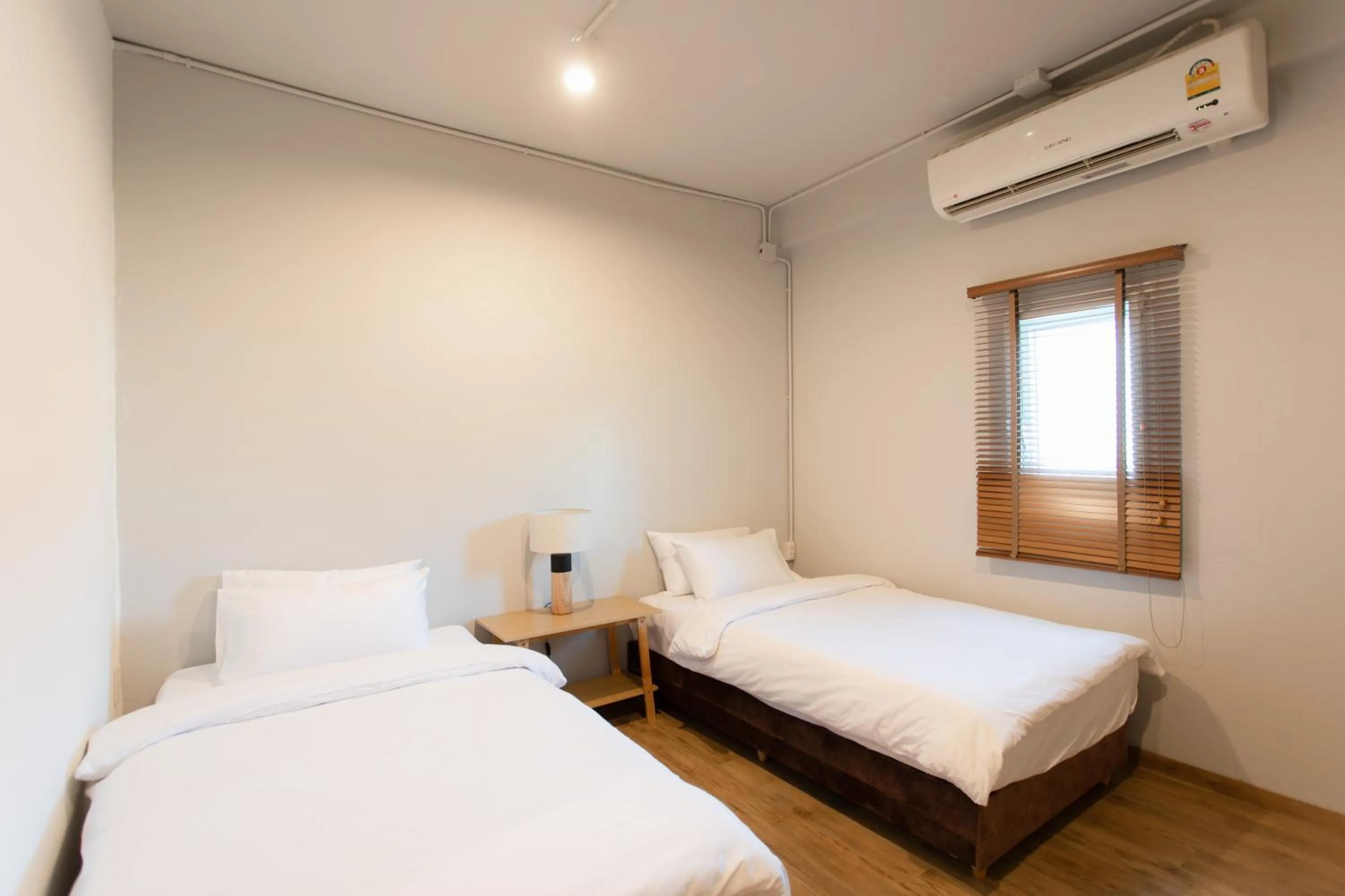 Bed in Hotel PaPa Bangkok Siriraj