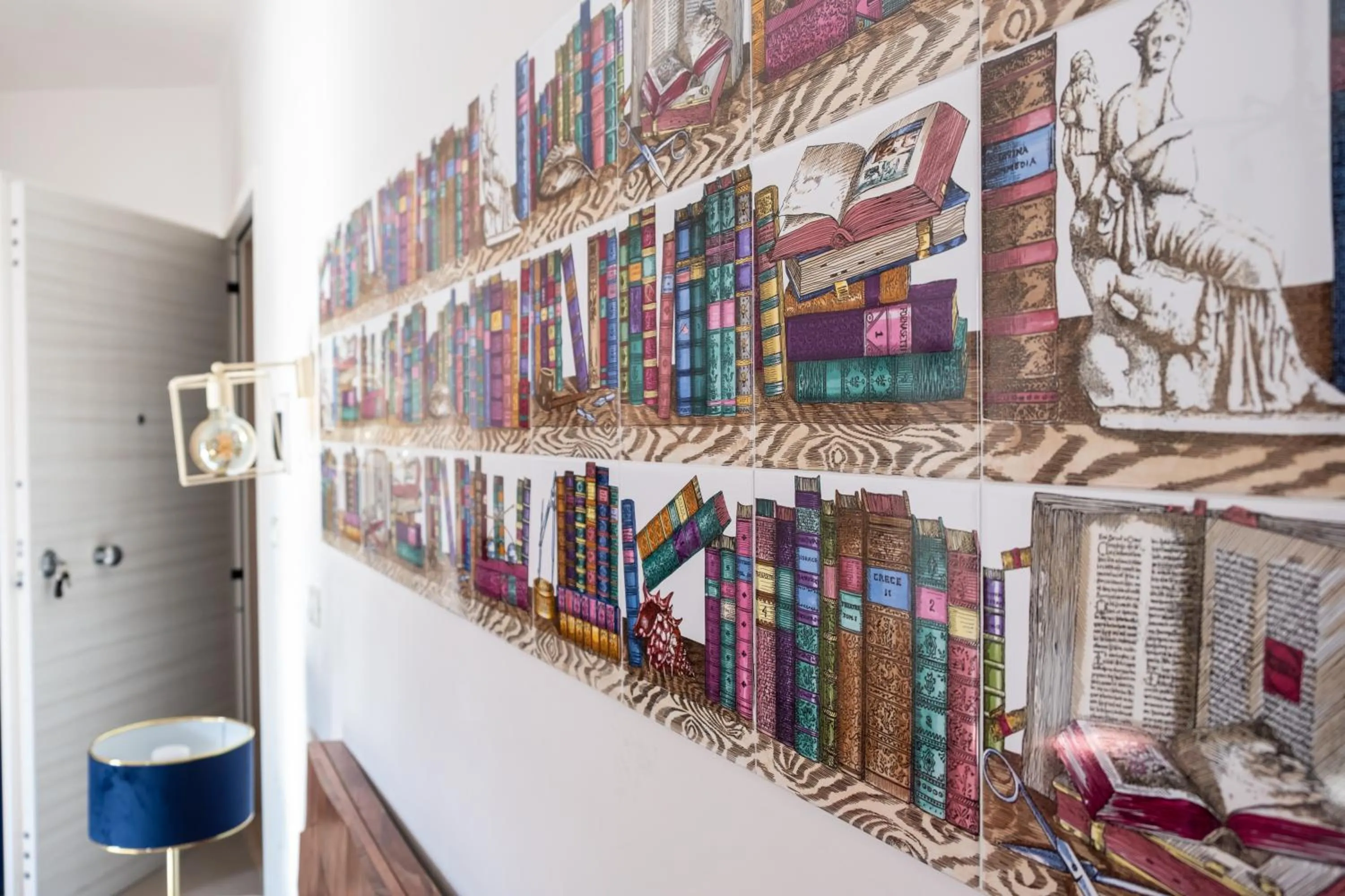 Decorative detail in B&B A Pochi Passi