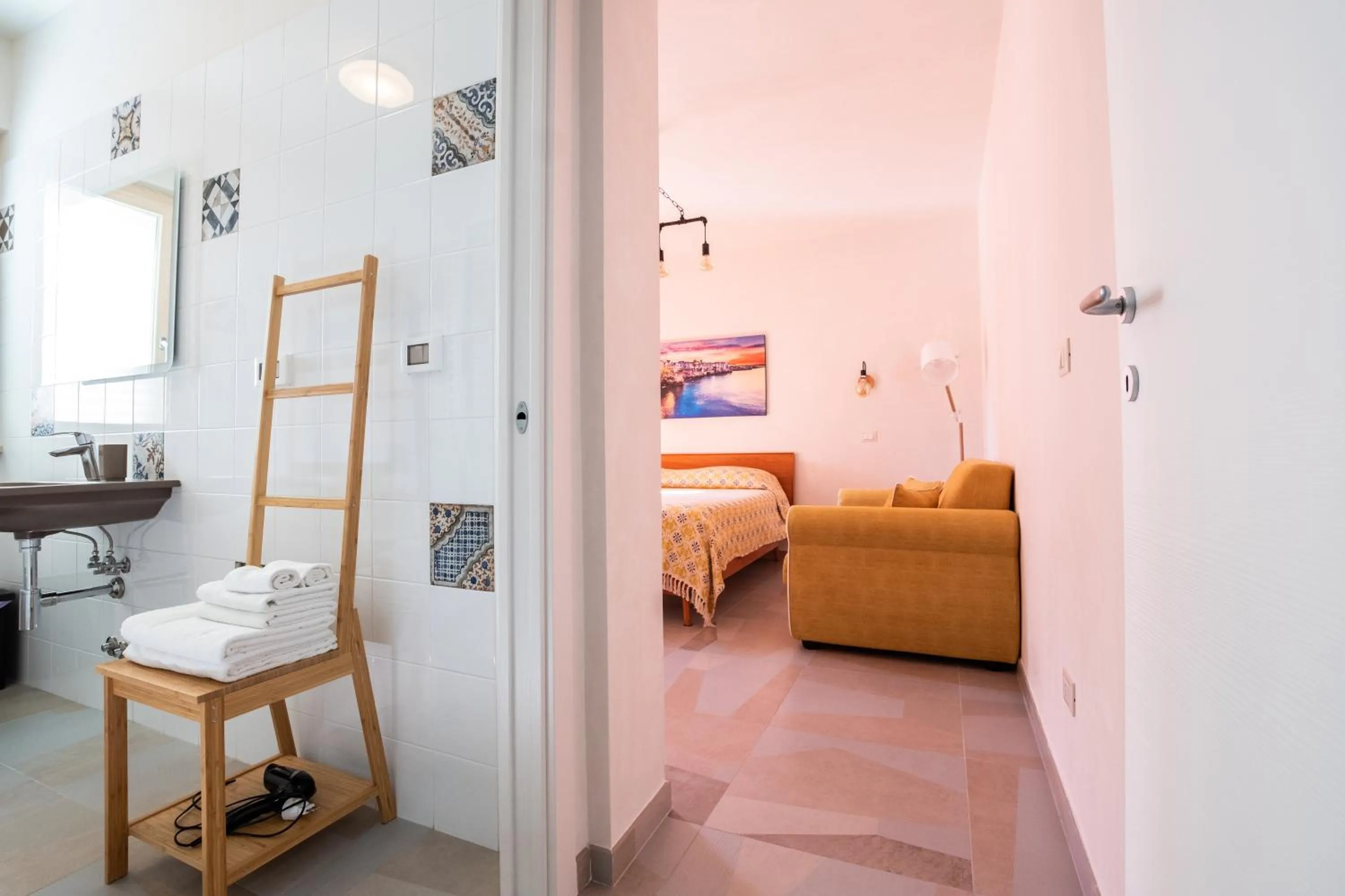 Bed in B&B A Pochi Passi