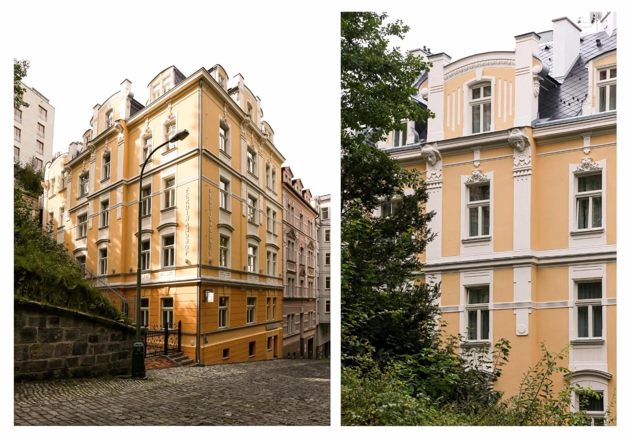 Property building in Ferdinandhof Apart-Hotel