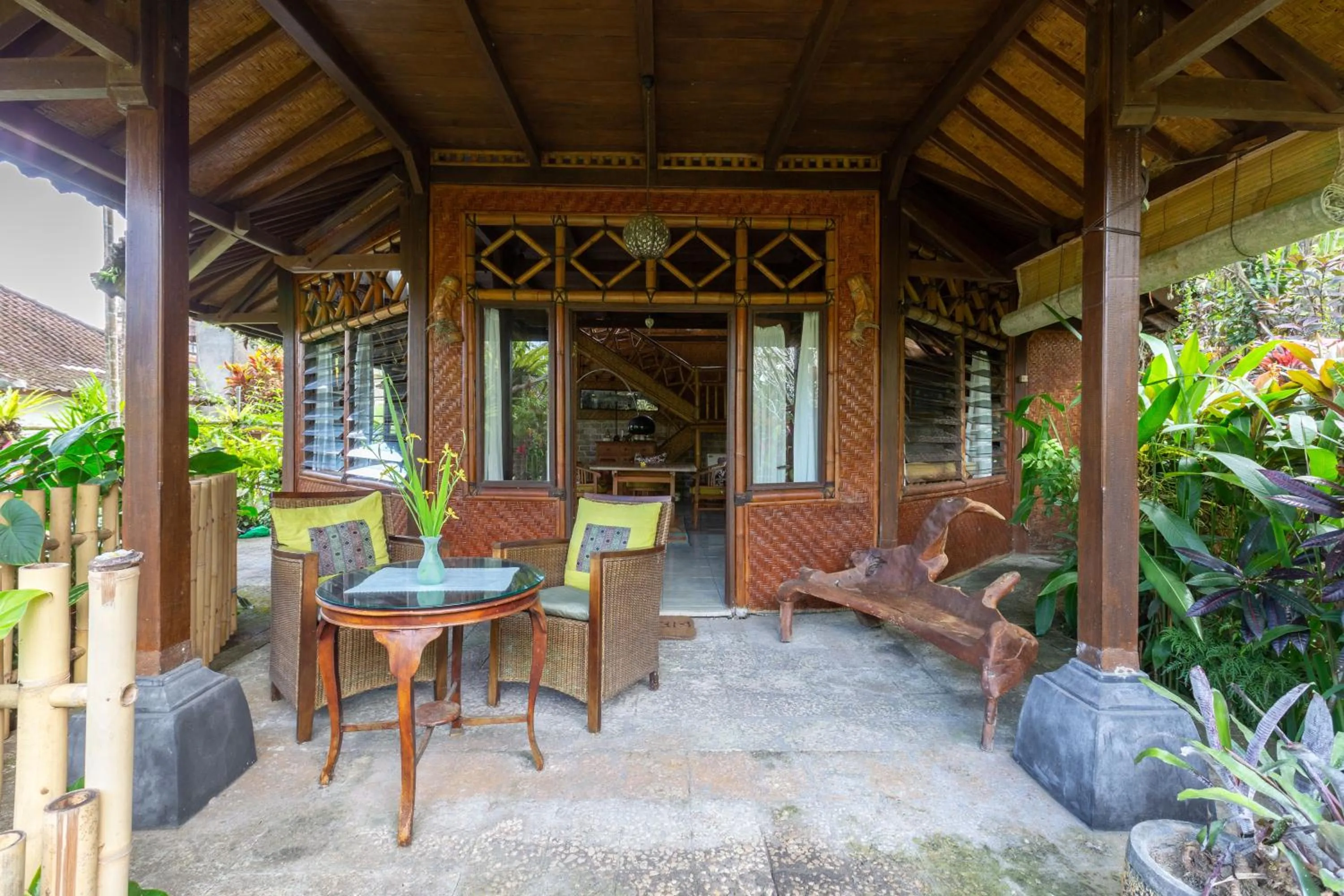 Patio in Bali Firefly BnB
