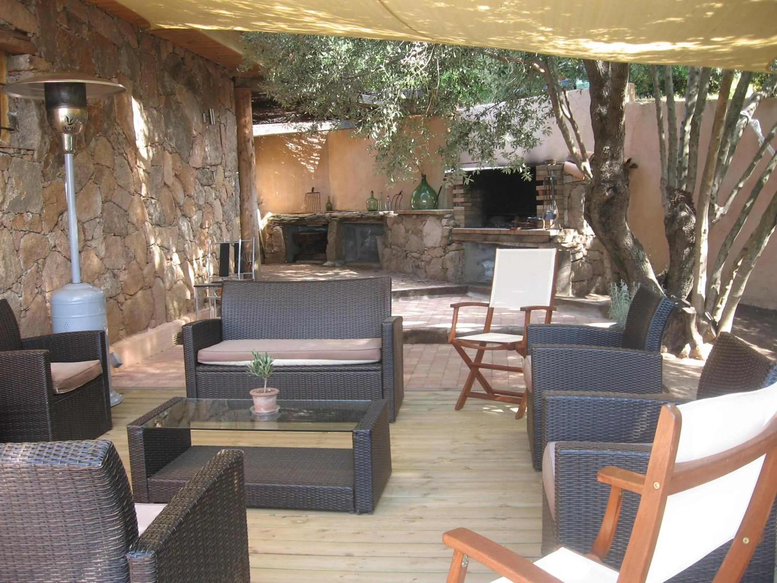 Living room in Les Jardins de Mathieu