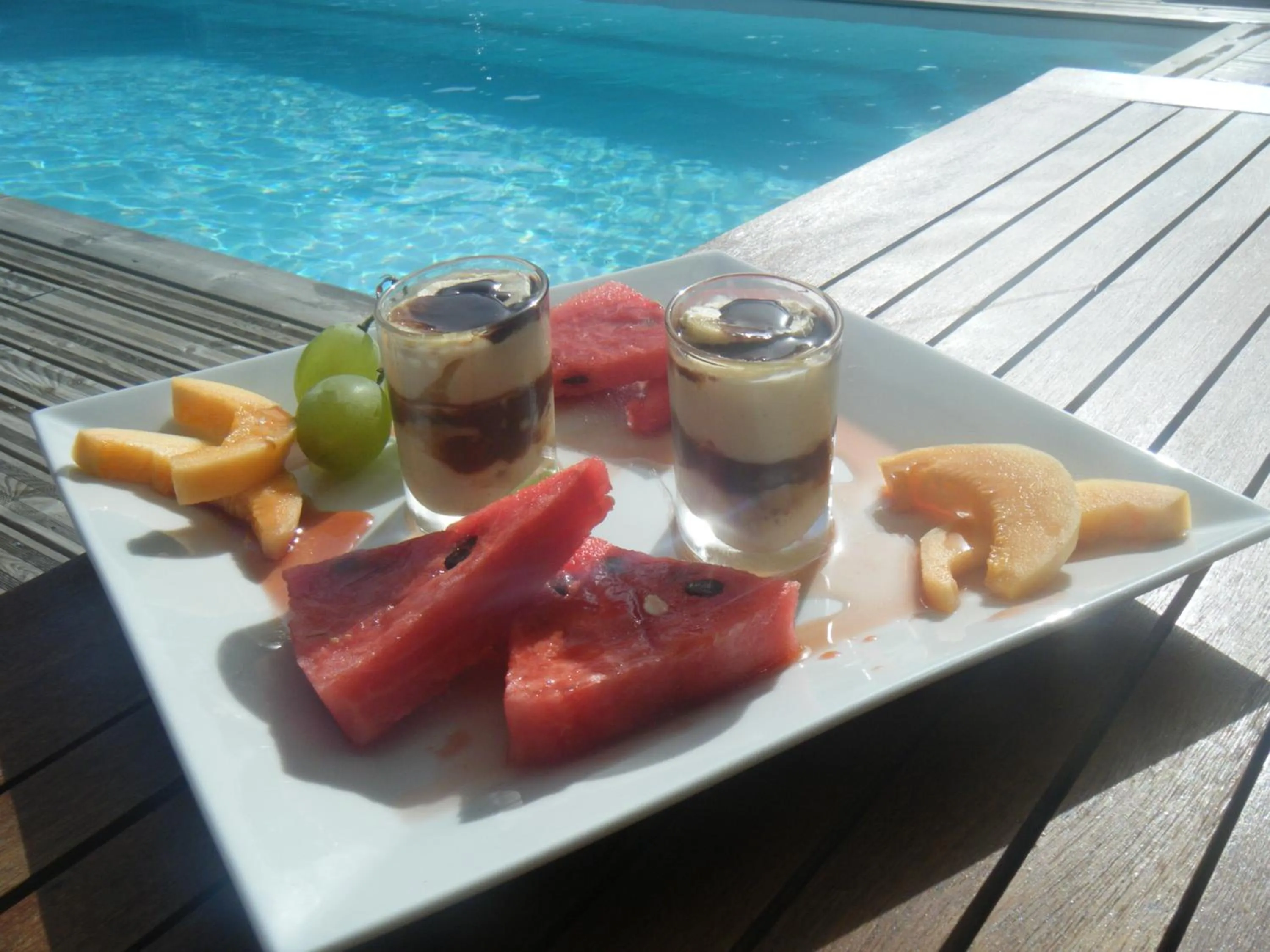 Meals in Les Jardins de Mathieu