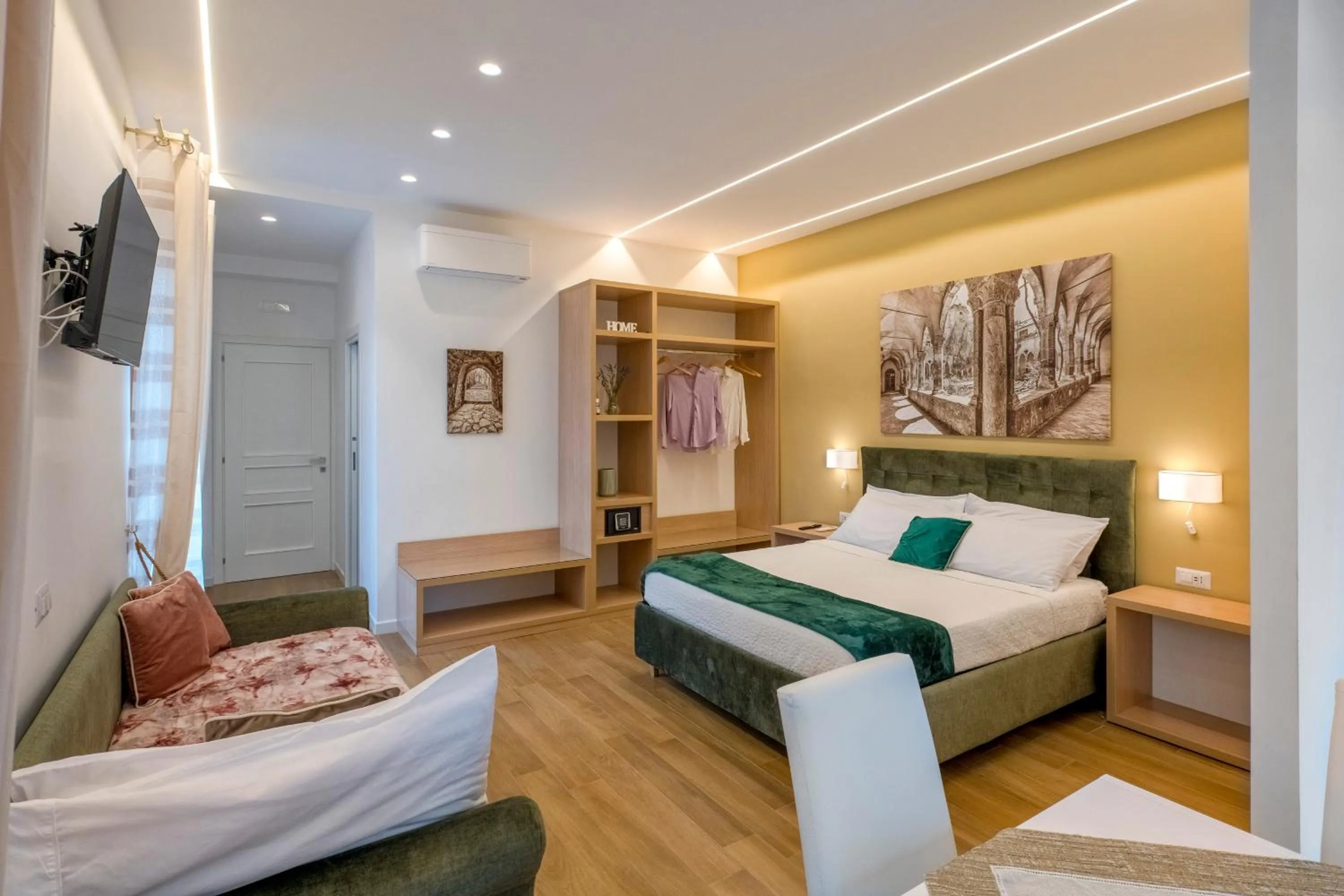 Bedroom in Cuore di Sorrento Suites