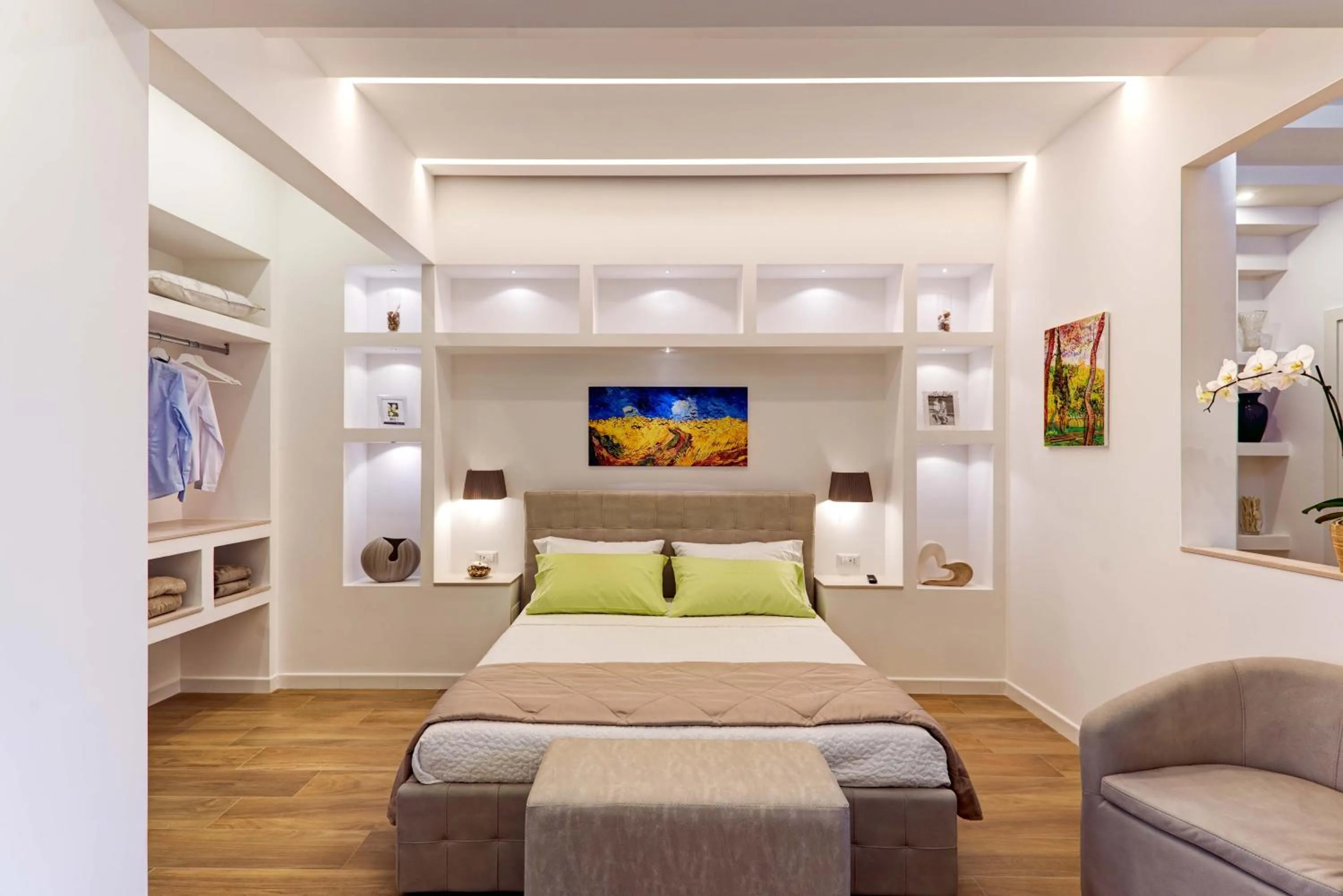 Bedroom in Cuore di Sorrento Suites