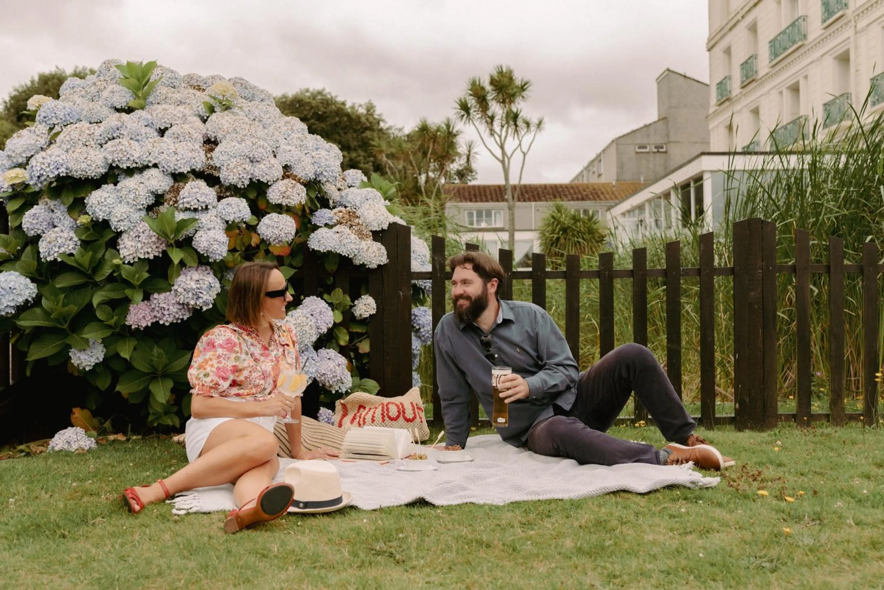 Garden in The Falmouth Hotel