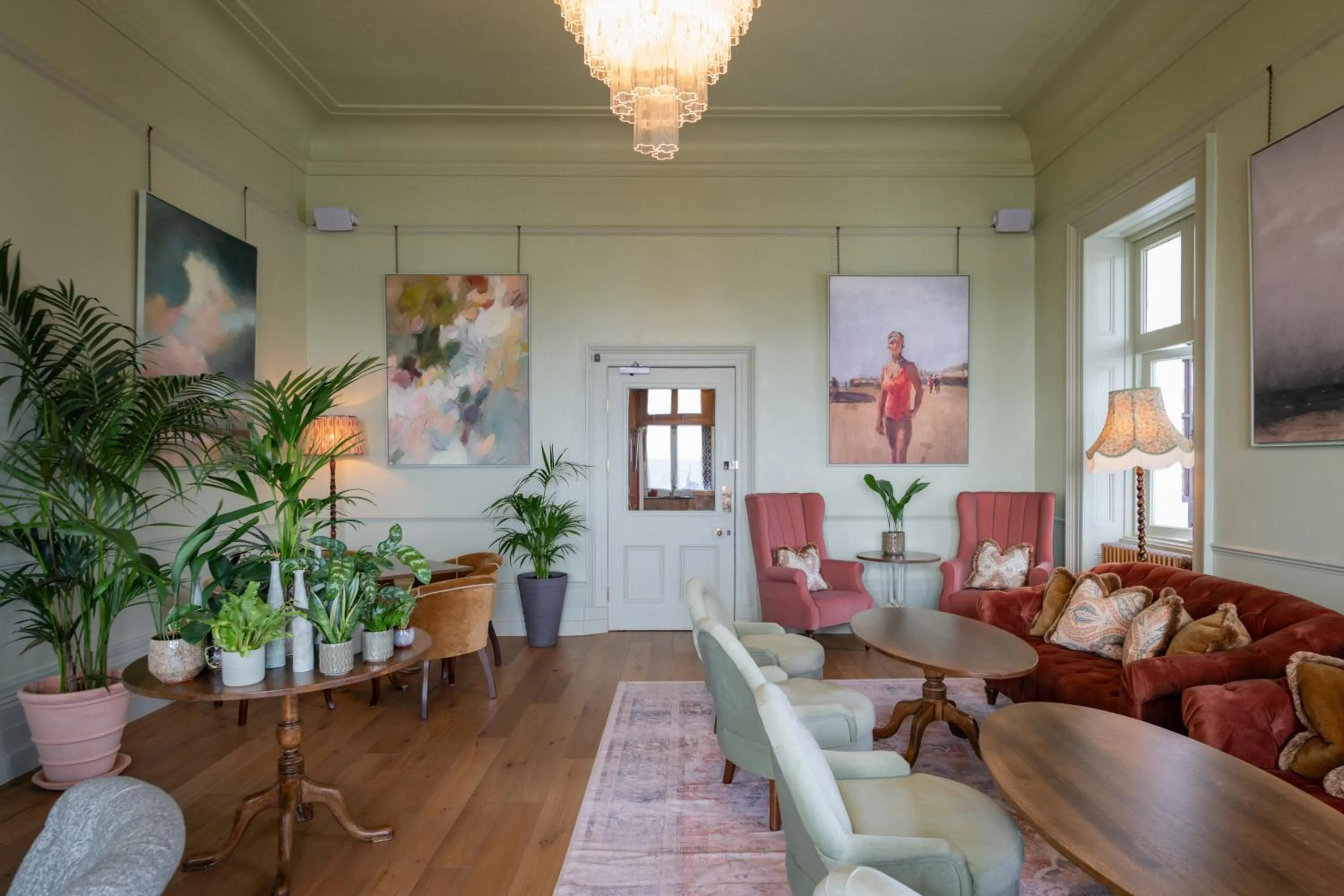 Seating area in The Falmouth Hotel