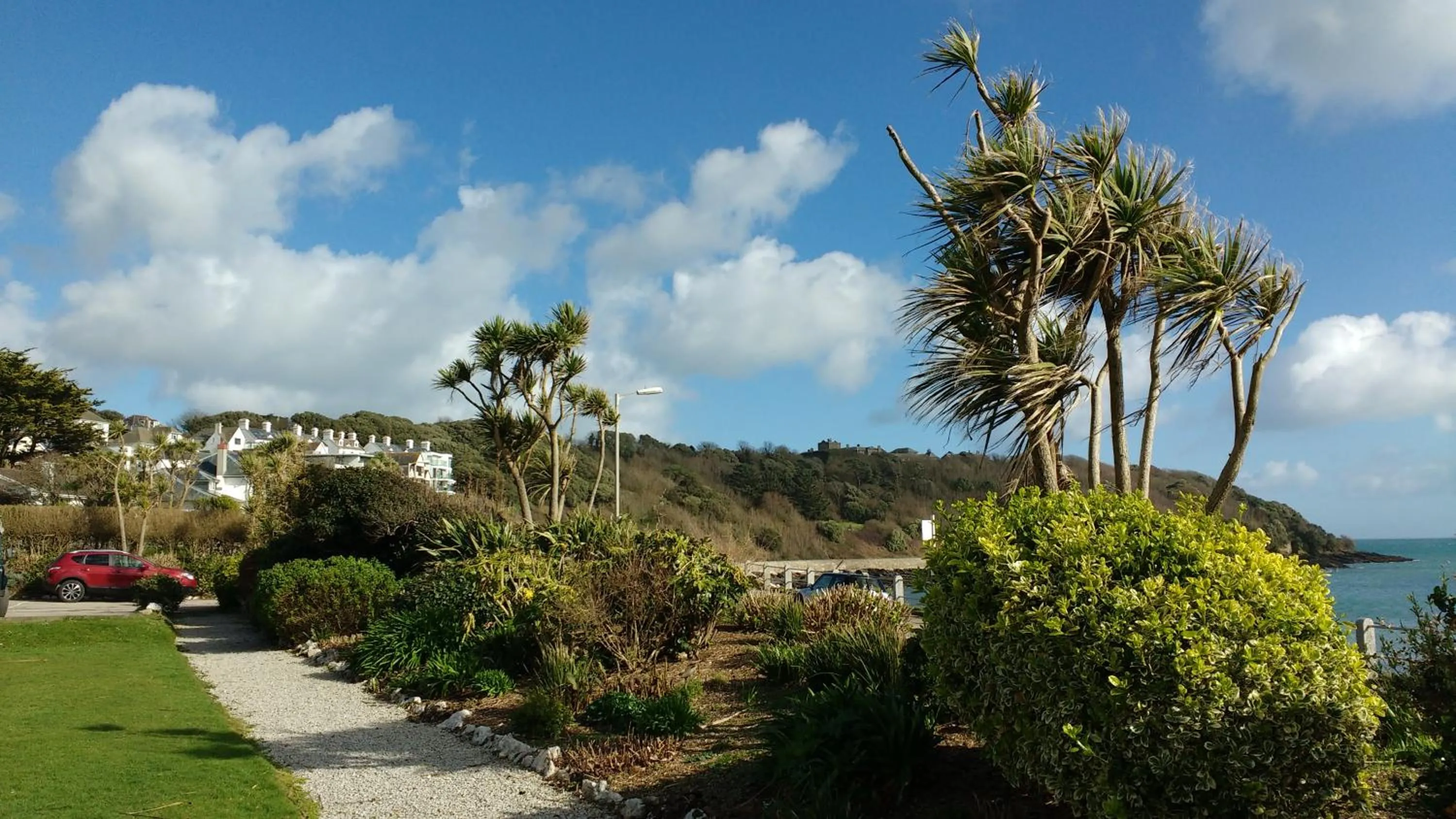 Garden view in The Falmouth Hotel