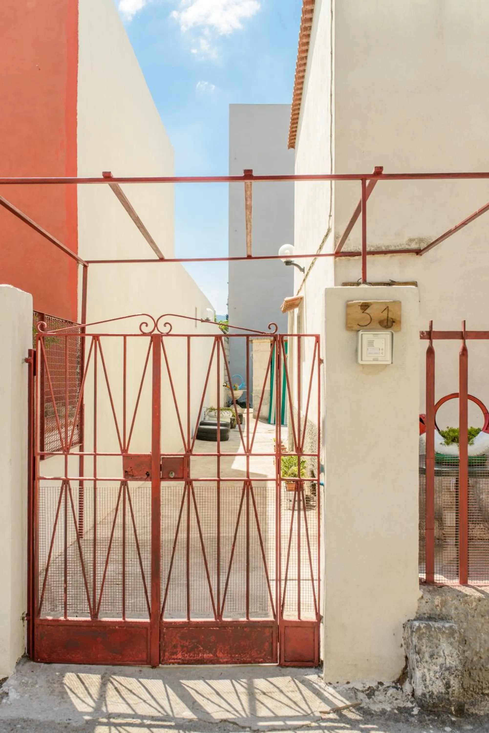 Facade/entrance in B&B OTIUM