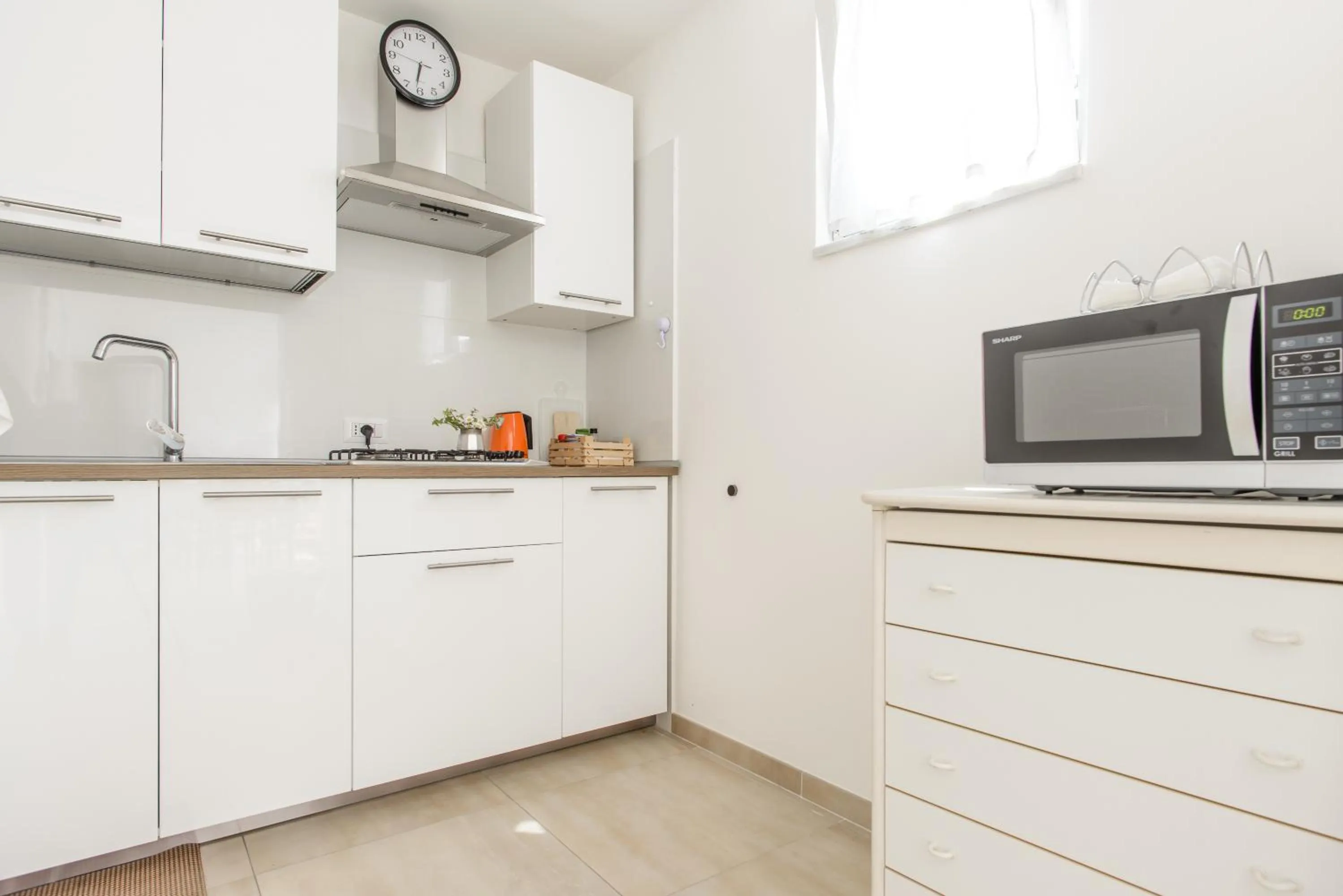 Kitchen or kitchenette in B&B OTIUM