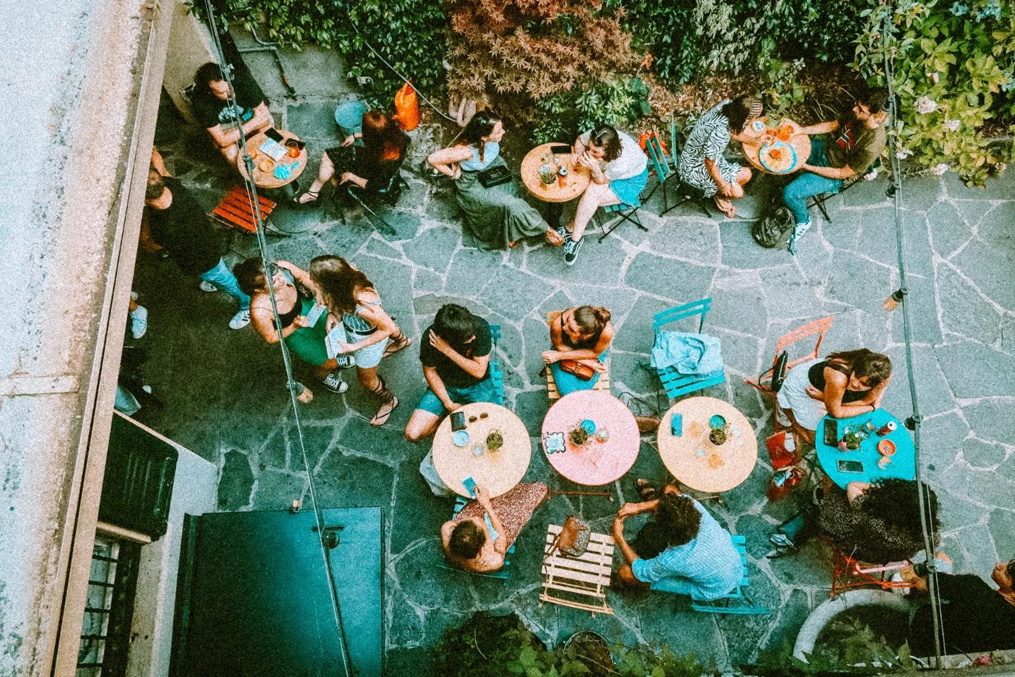 People in Ostello Bello Lake Como