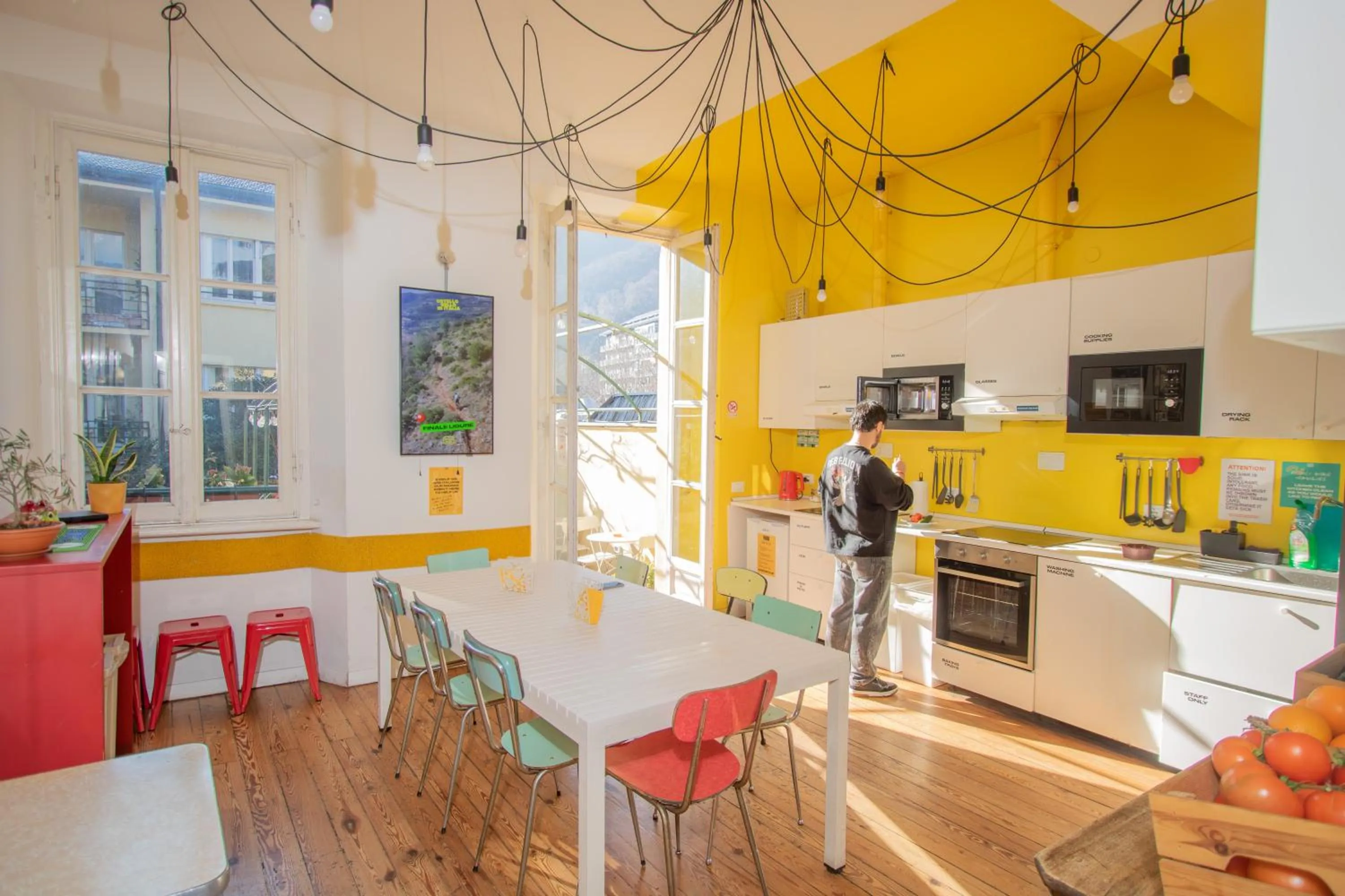 People in Ostello Bello Lake Como