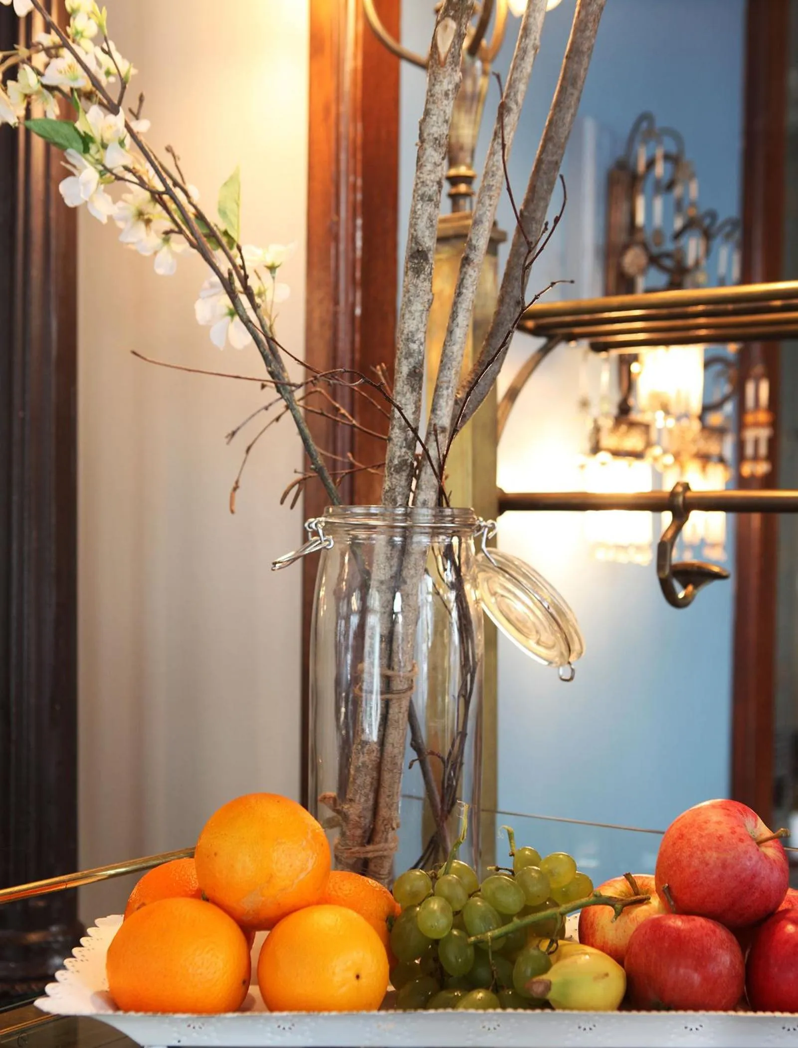 Decorative detail in Hotel Montana Zürich