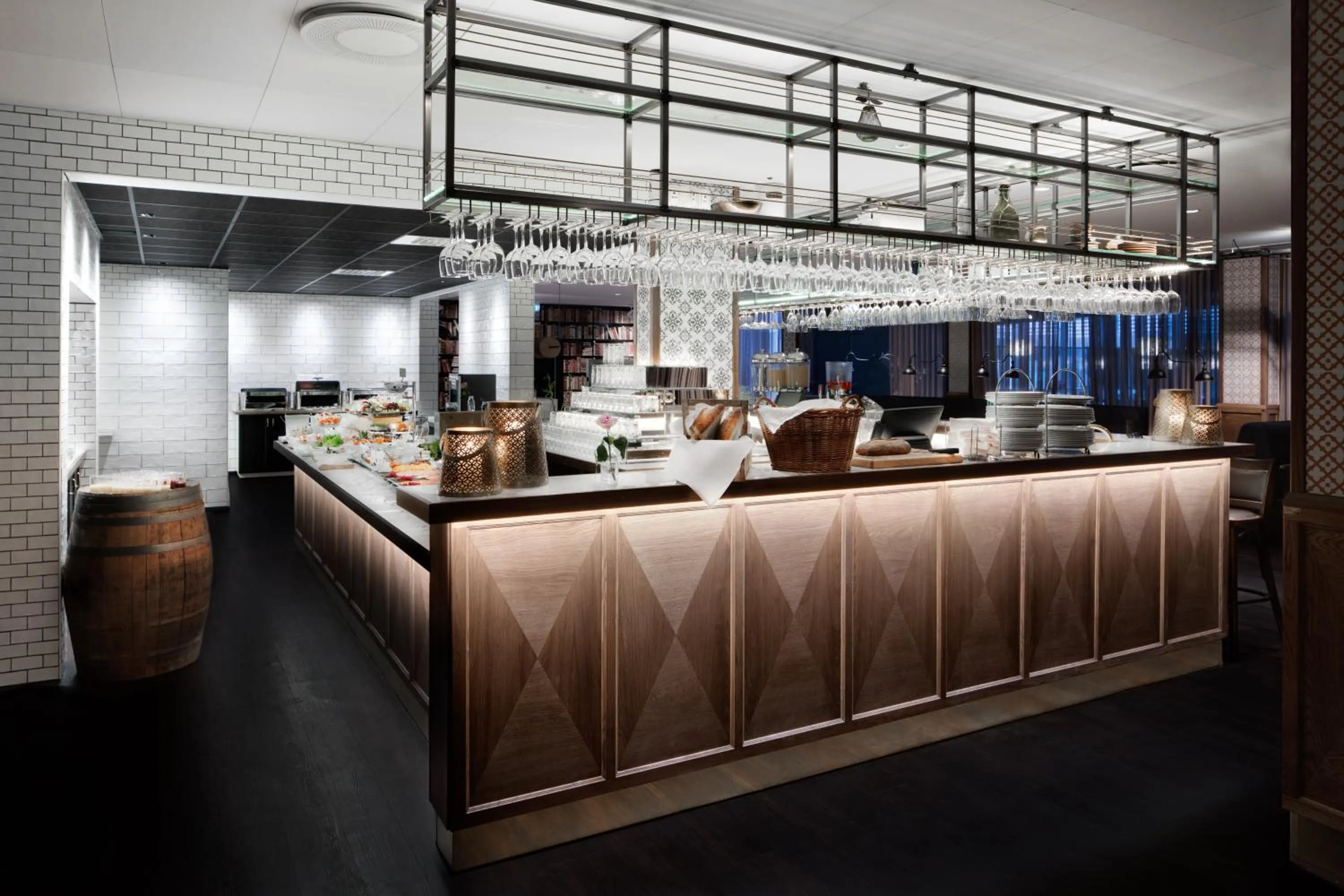 Continental breakfast in Comfort Hotel Skellefteå