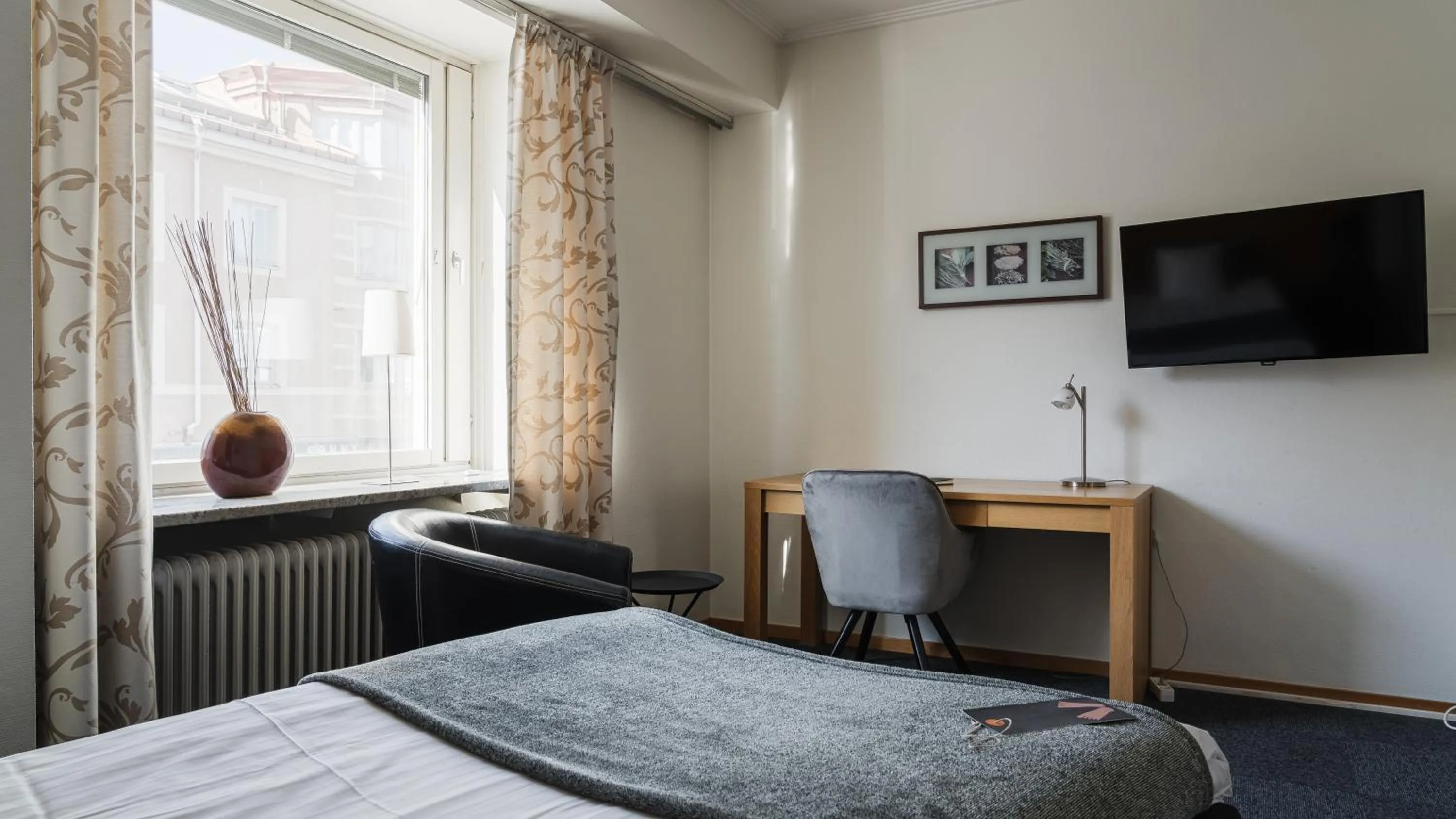 Bed in Comfort Hotel Skellefteå