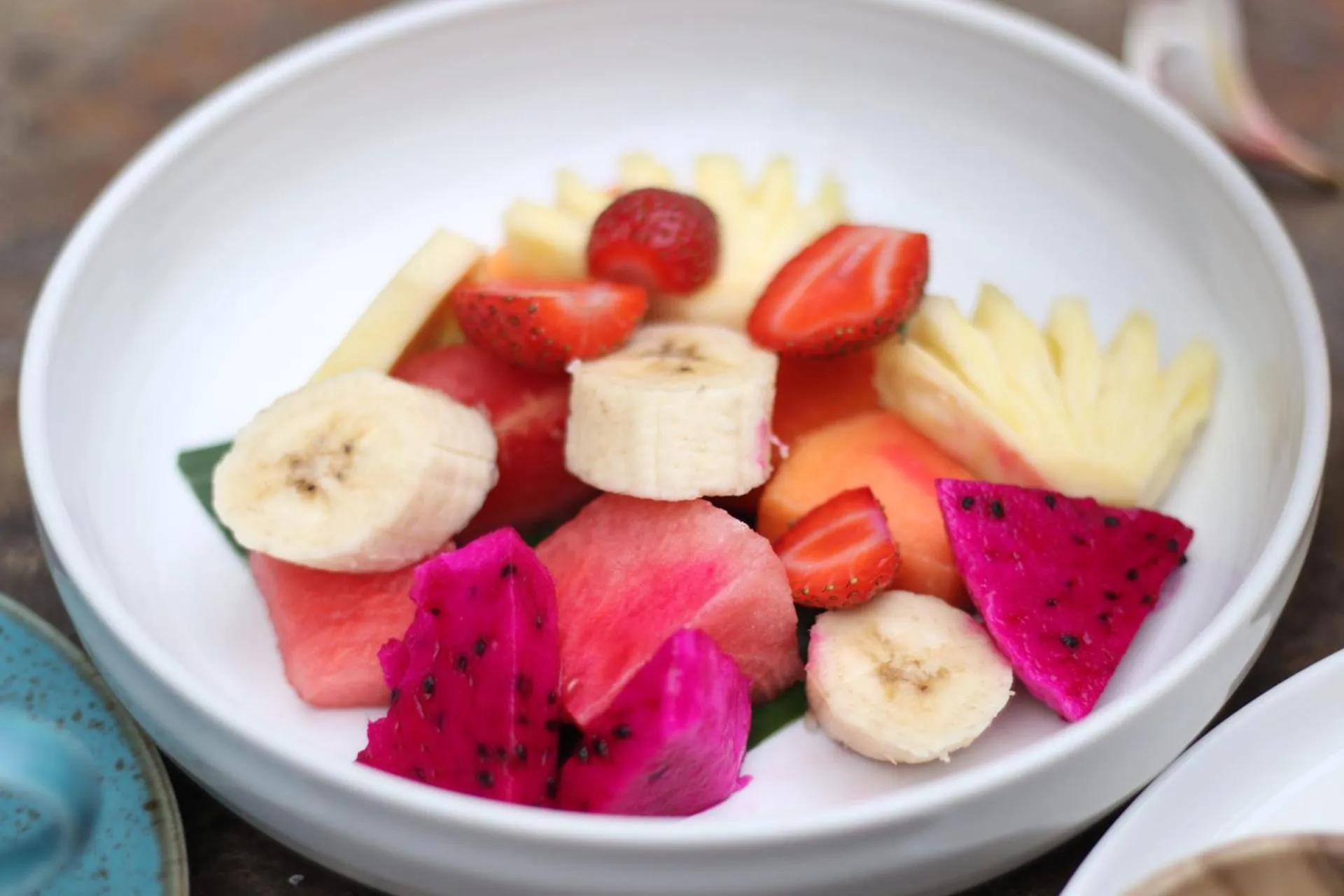 Continental breakfast in Bali Full Moon Guest House