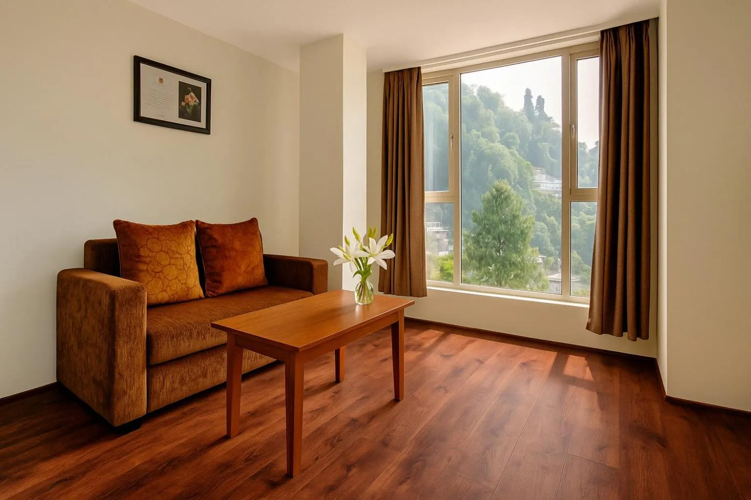 Living room in Summit Ttakshang Residency Hotel & Spa Mg Marg