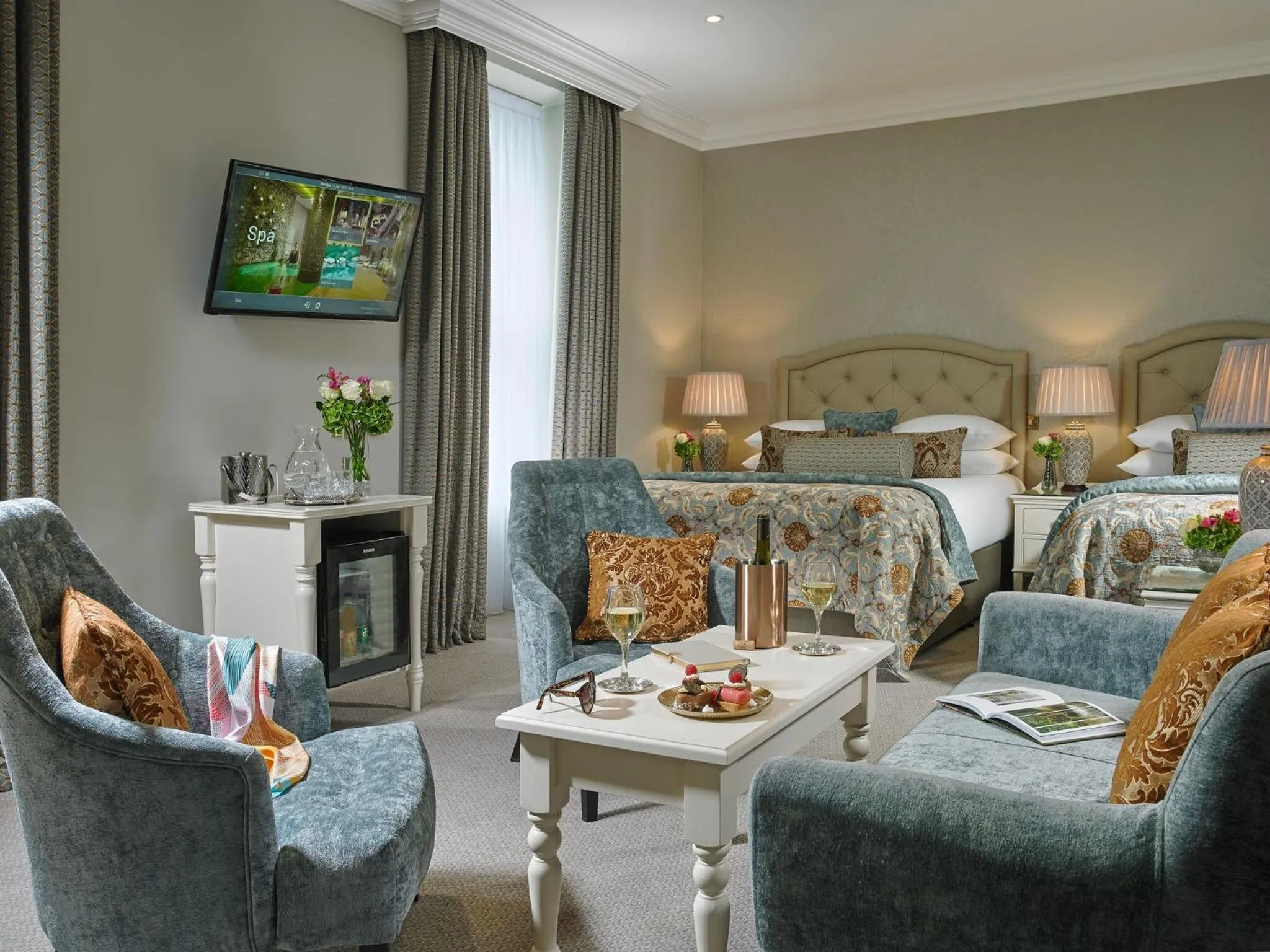 Seating area in Imperial Hotel Cork City