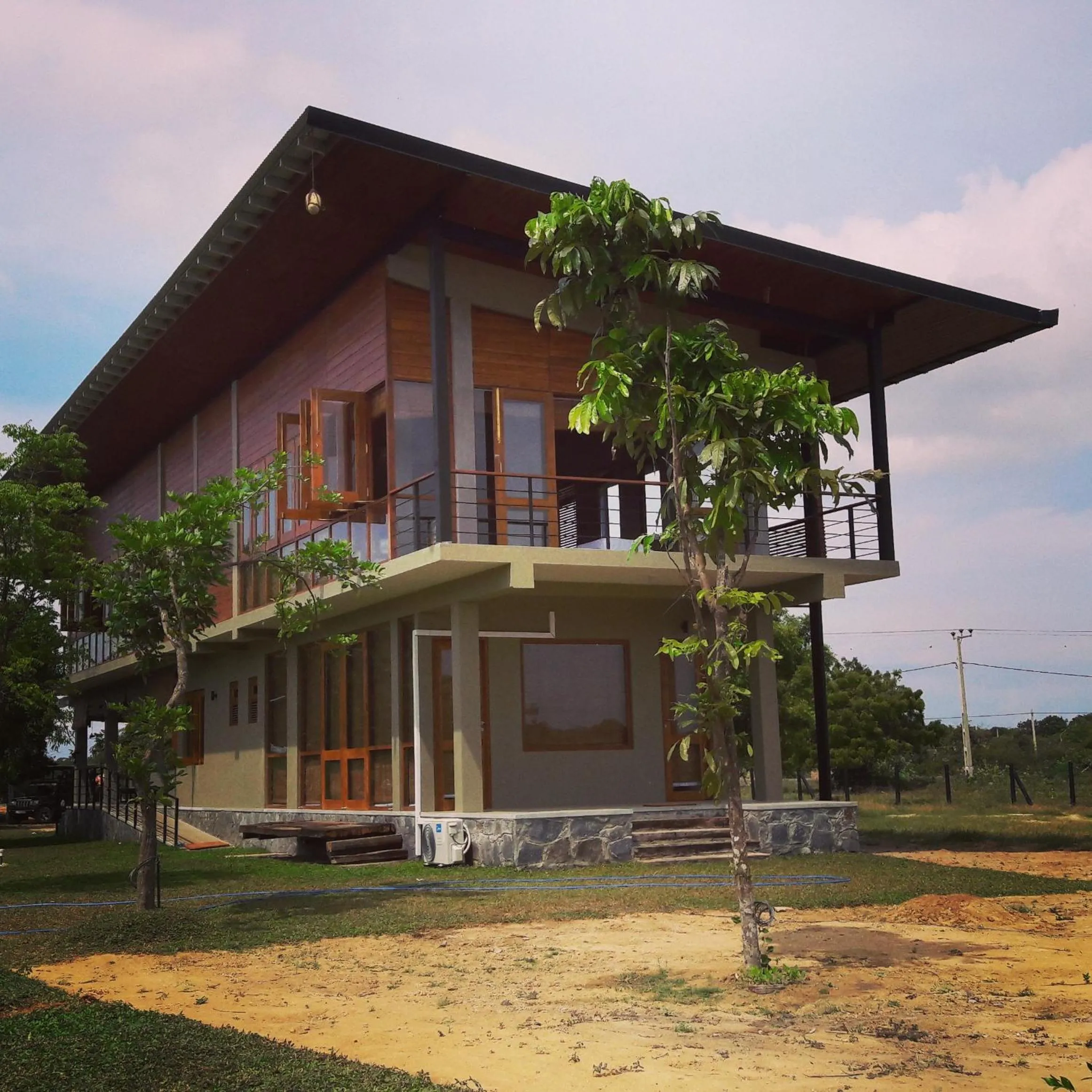 Garden view in Tree Tops Yala