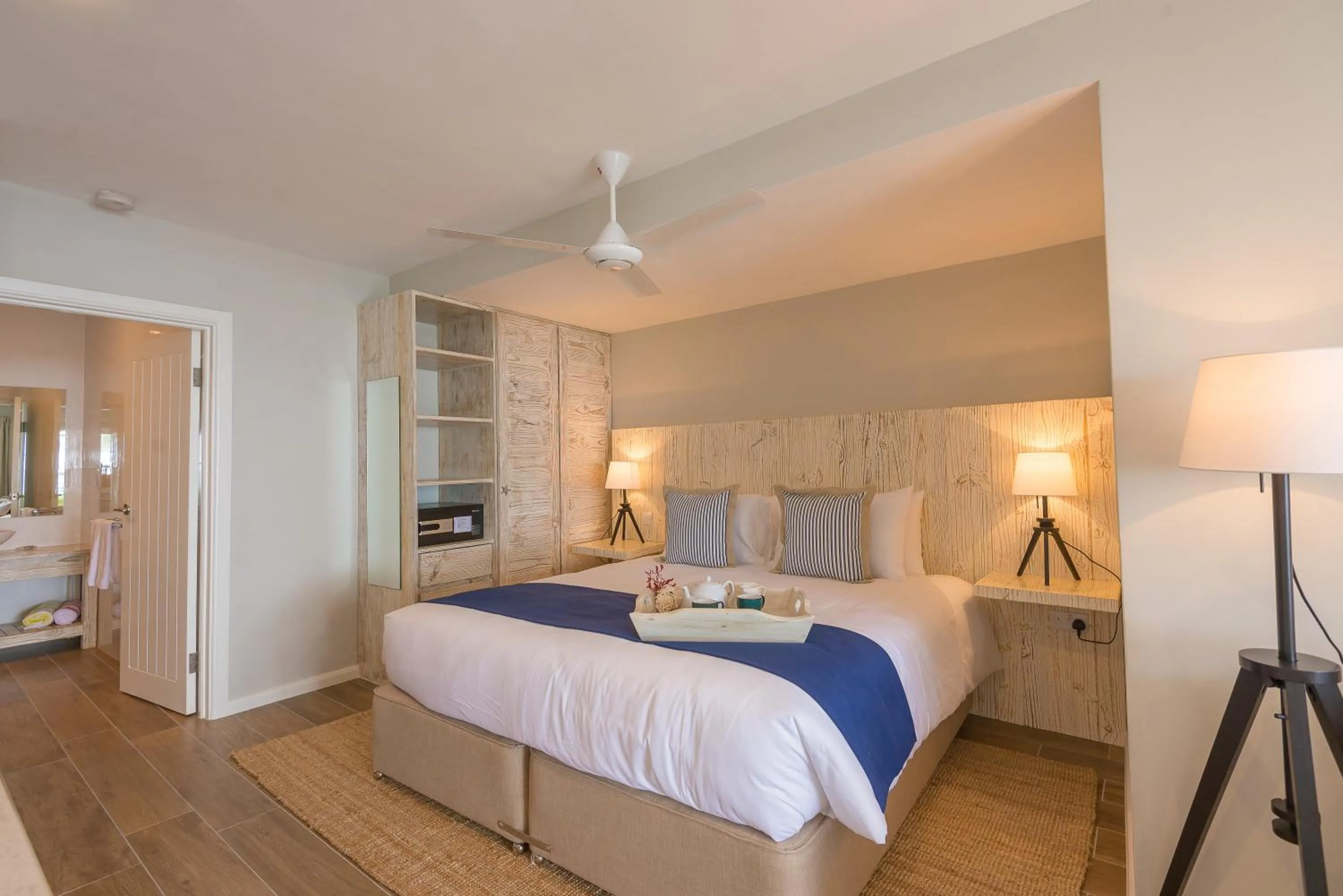 Bedroom, Bed in Le Nautique Beachfront Apartments