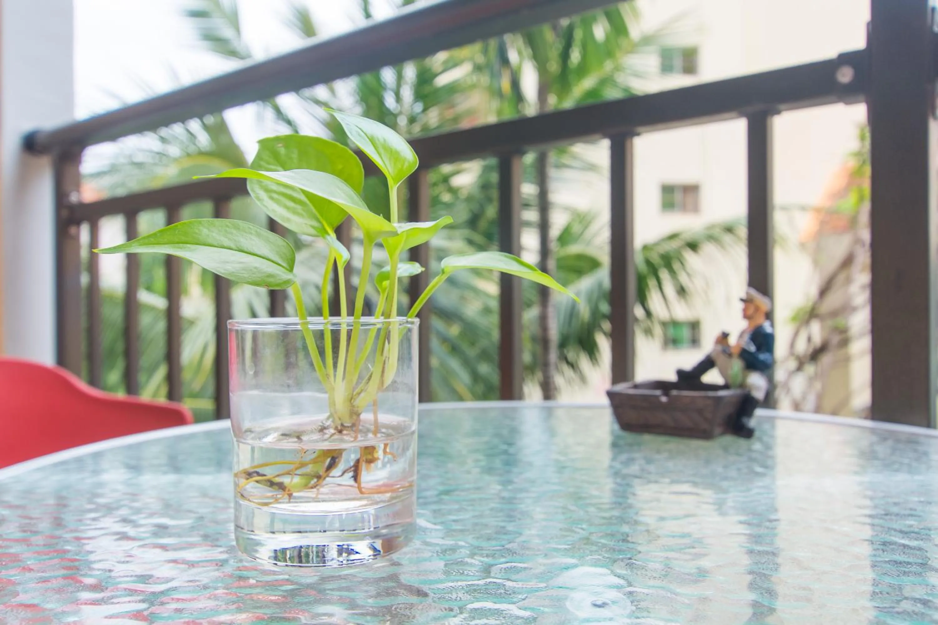 Decorative detail in Sanya Passion fruit Inn