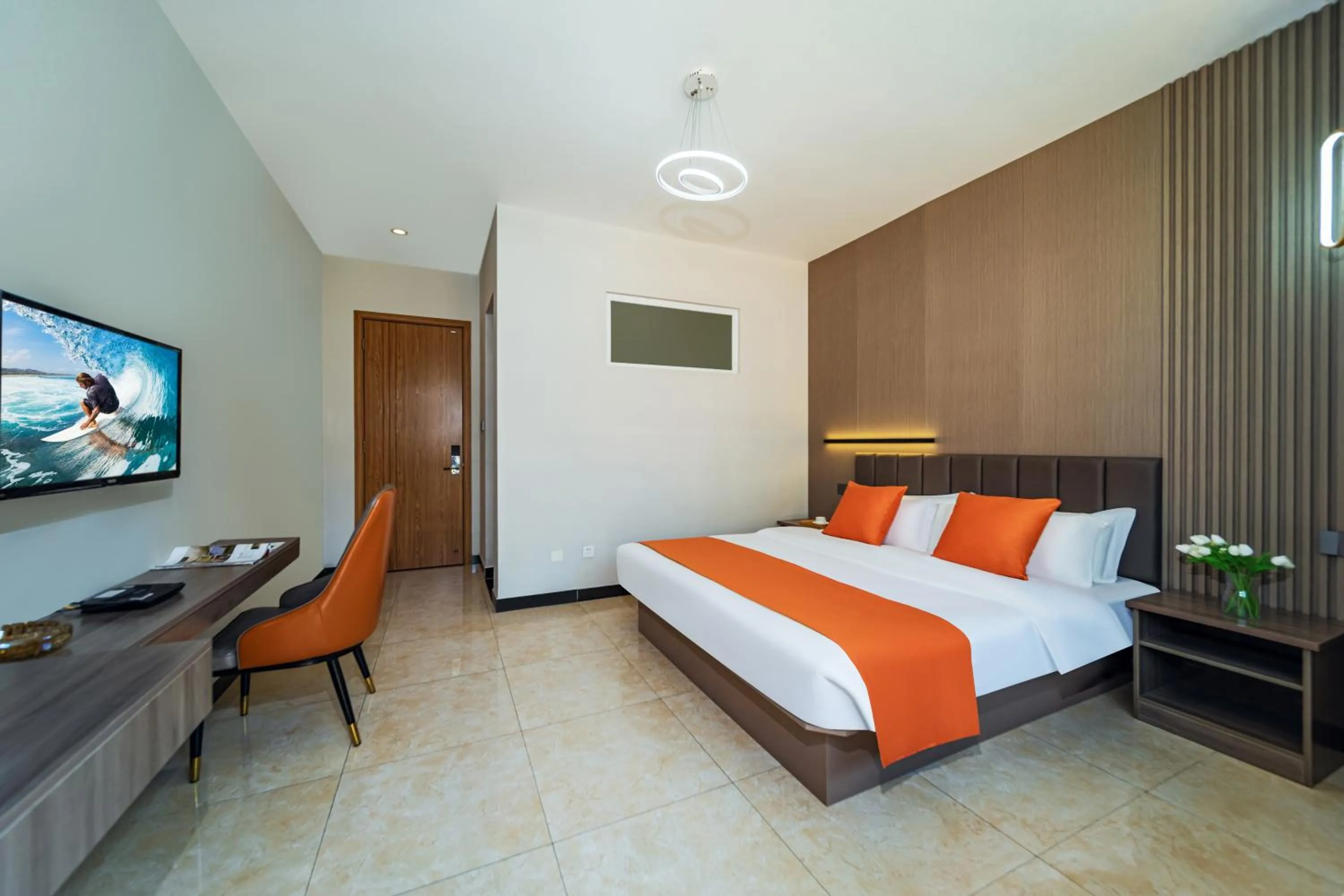 Bed in Sanya Passion fruit Inn