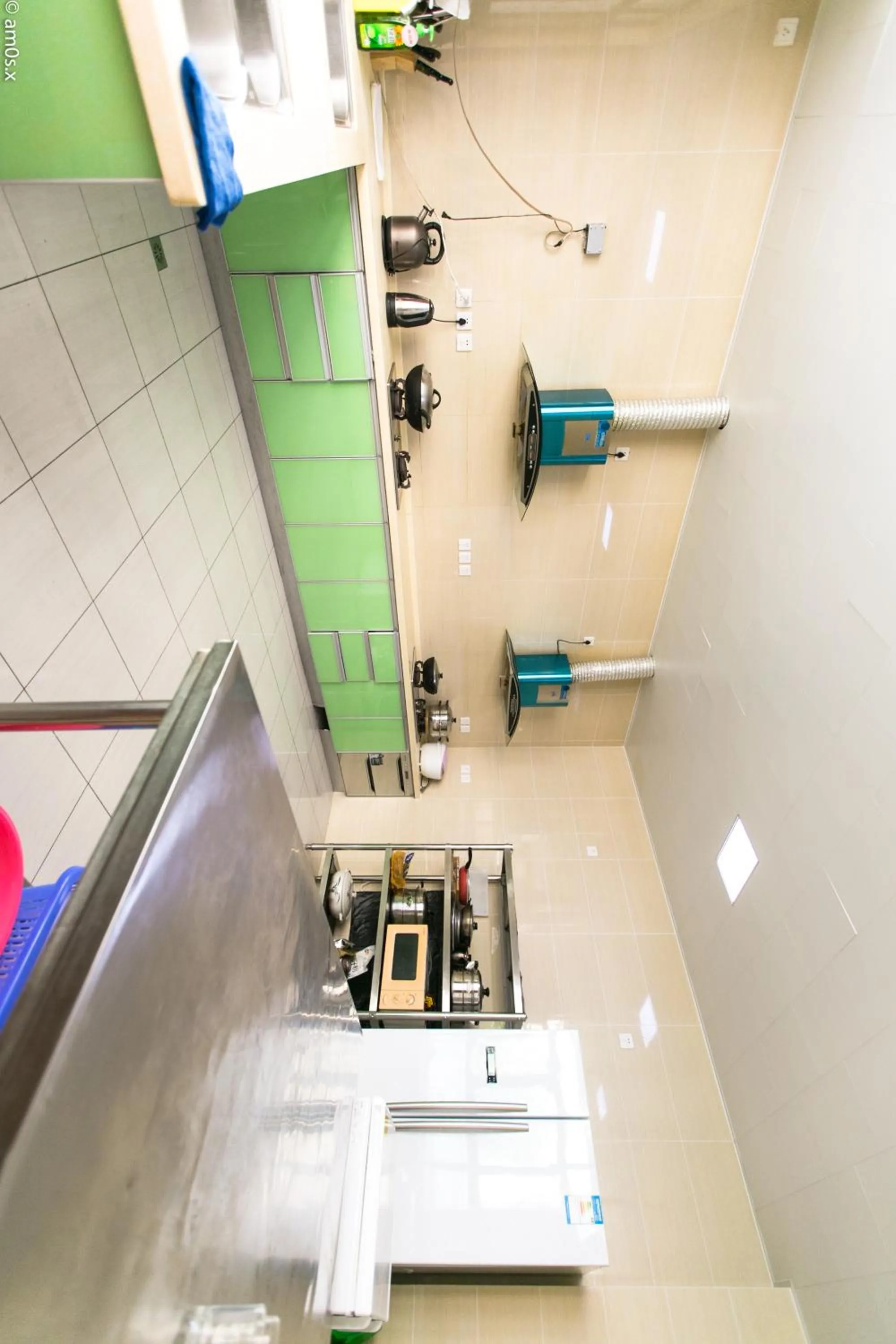 Kitchen or kitchenette in Sanya Passion fruit Inn