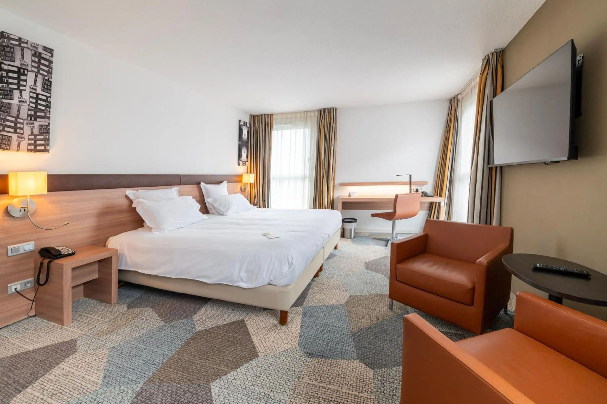 Bedroom, Bed in Holiday Inn Mulhouse by IHG