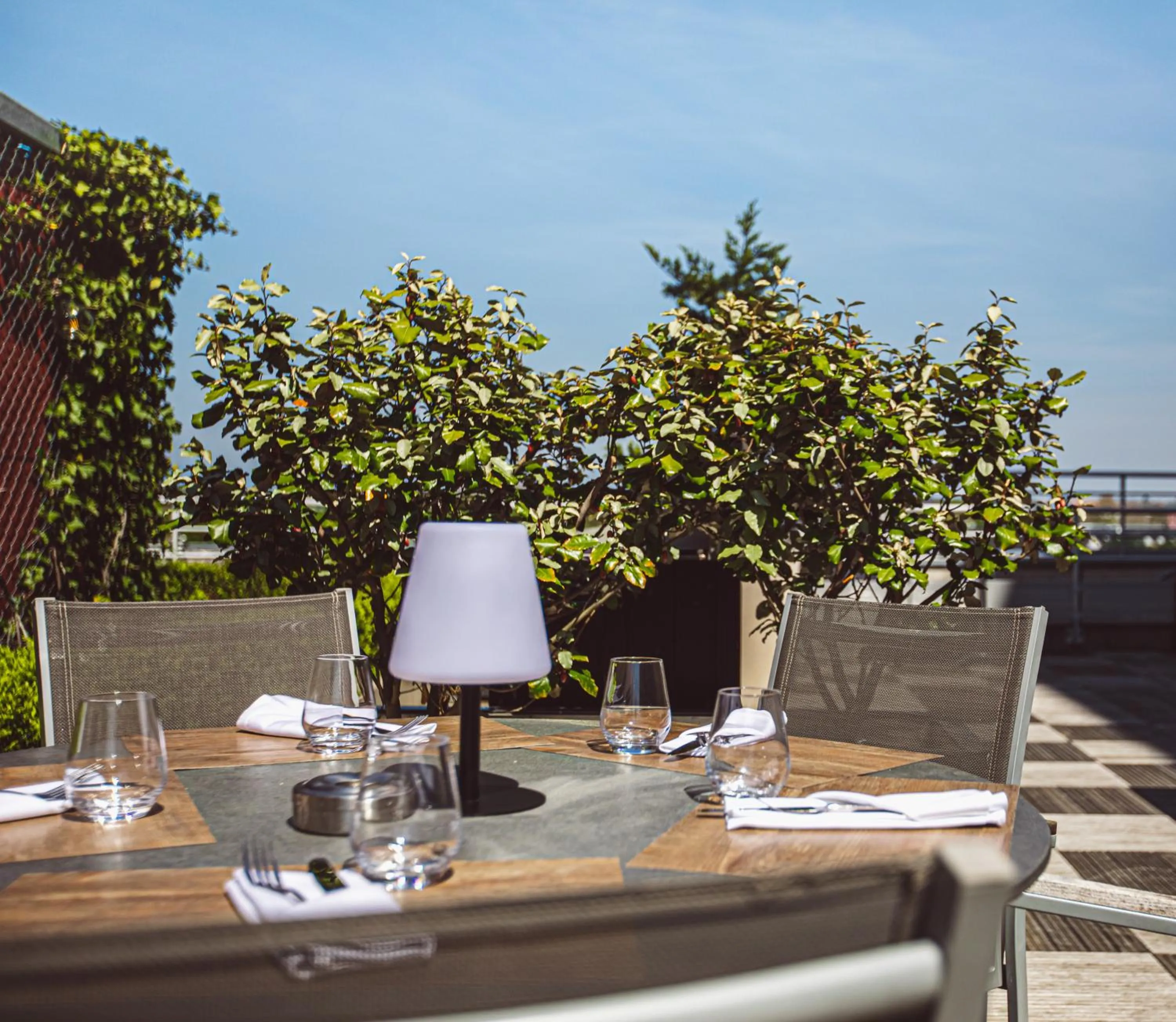 Patio in Holiday Inn Mulhouse by IHG