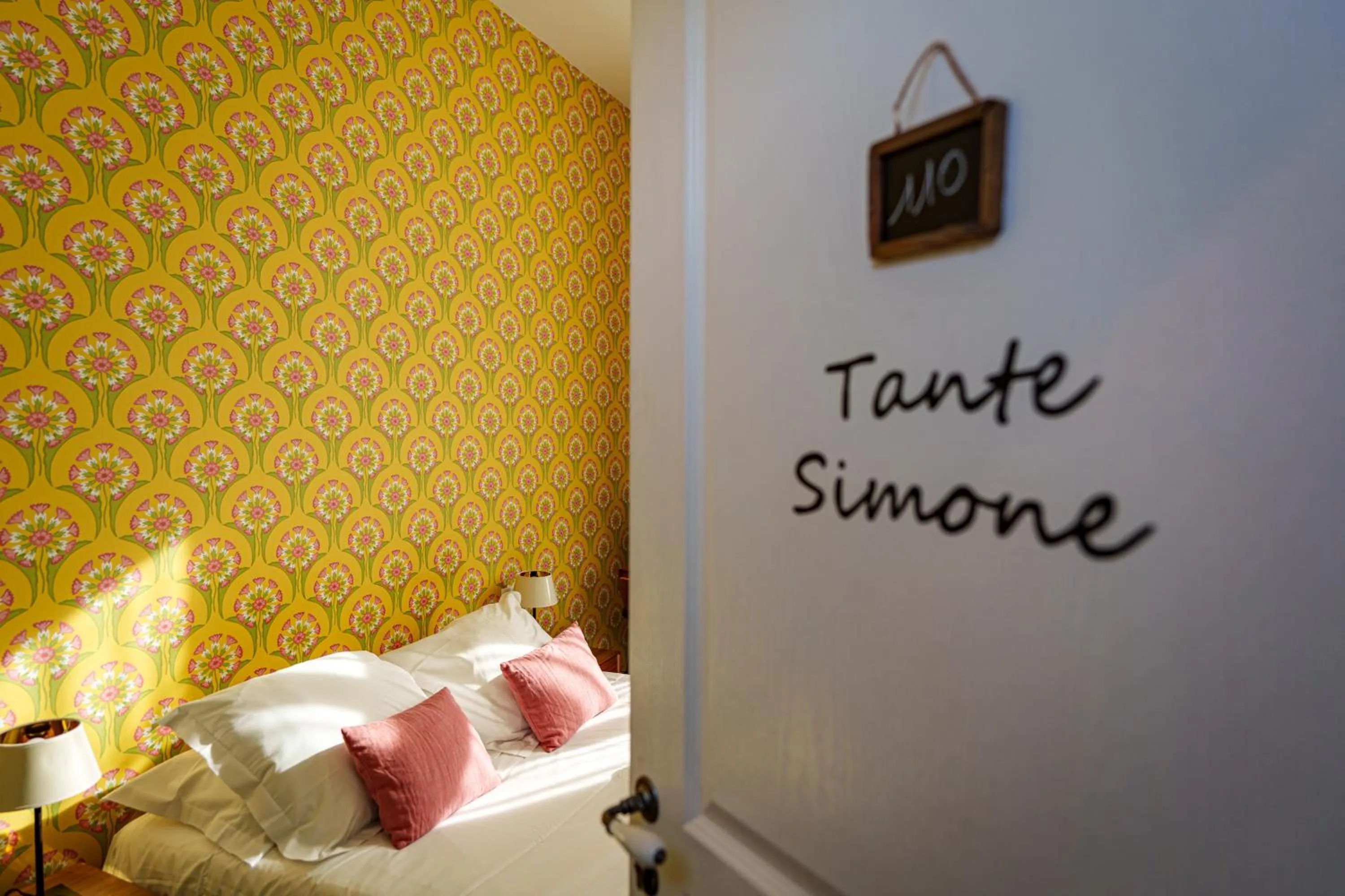 Decorative detail, Bed in The Originals Boutique, Hôtel Le Londres, Saumur