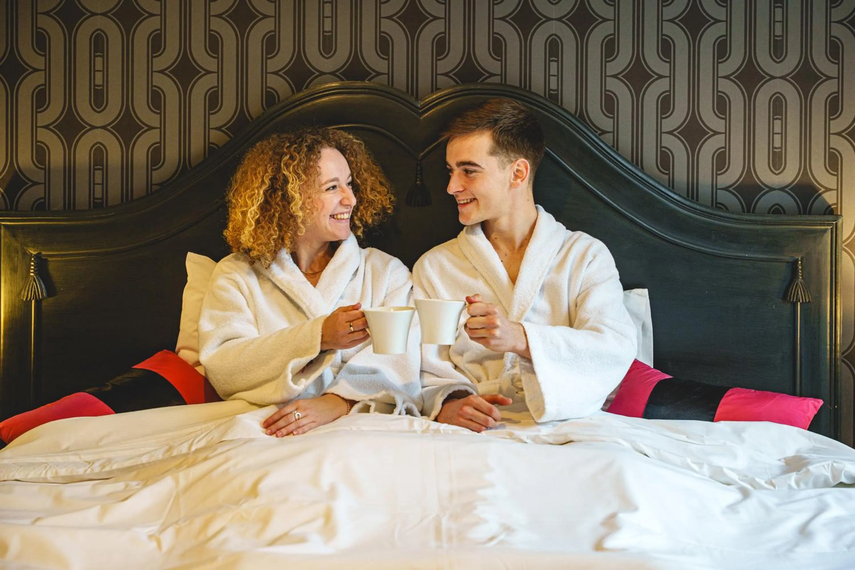 Bed in The Originals Boutique, Hôtel Le Londres, Saumur