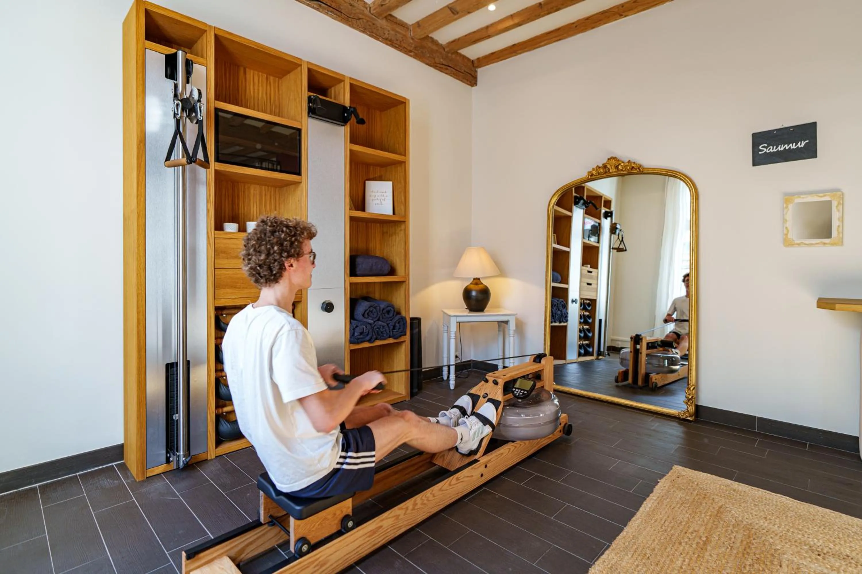 Fitness centre/facilities in The Originals Boutique, Hôtel Le Londres, Saumur