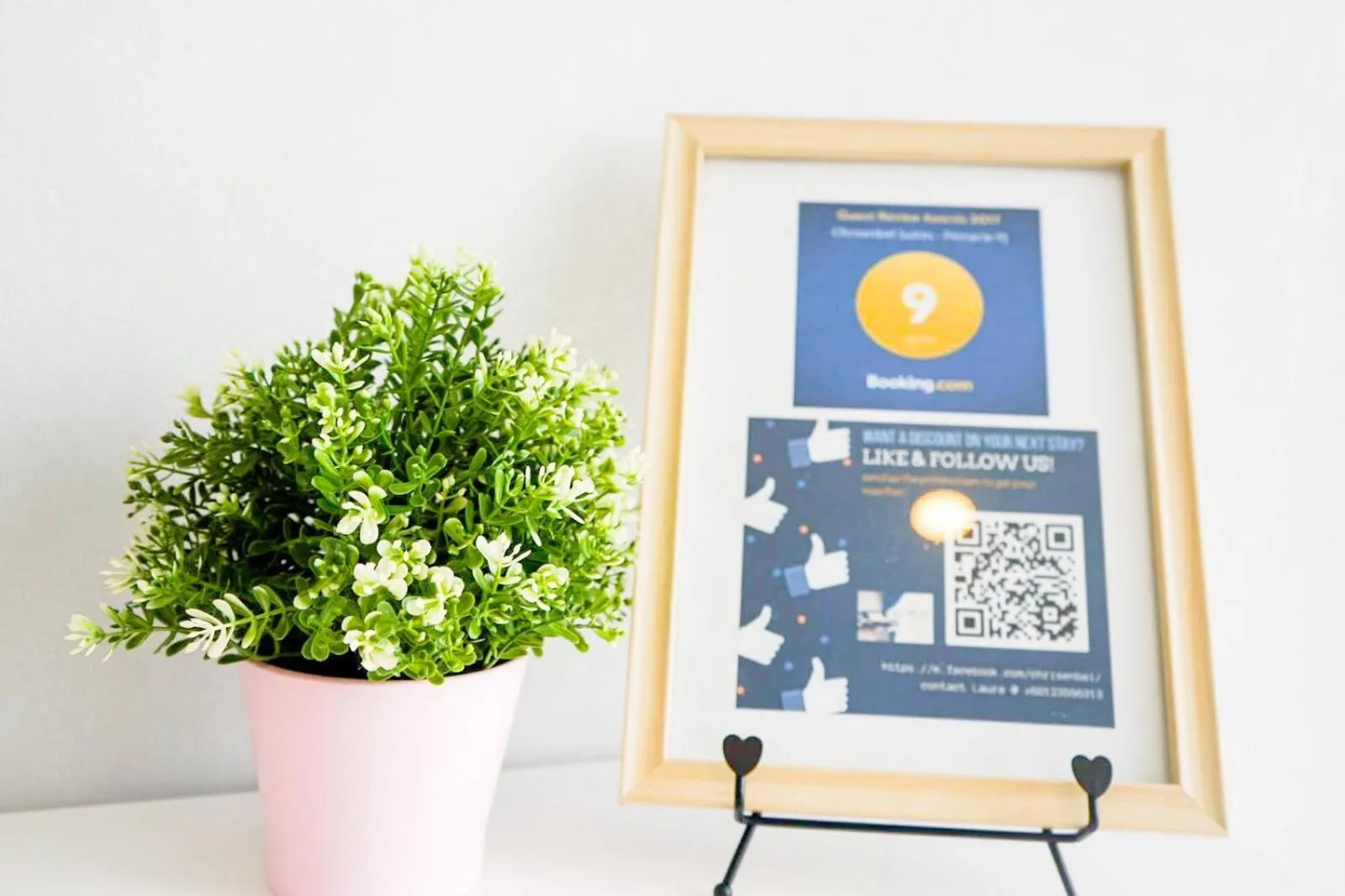 Logo/Certificate/Sign in Chrisenbel Suites - Pinnacle PJ