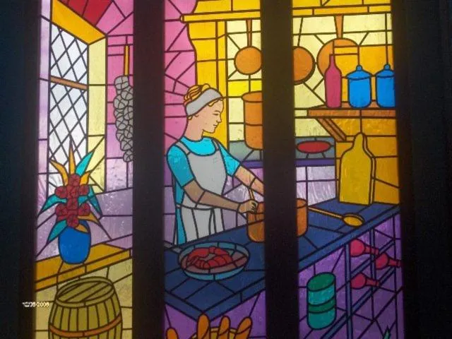 Decorative detail in Chateau La Tour Du Roy