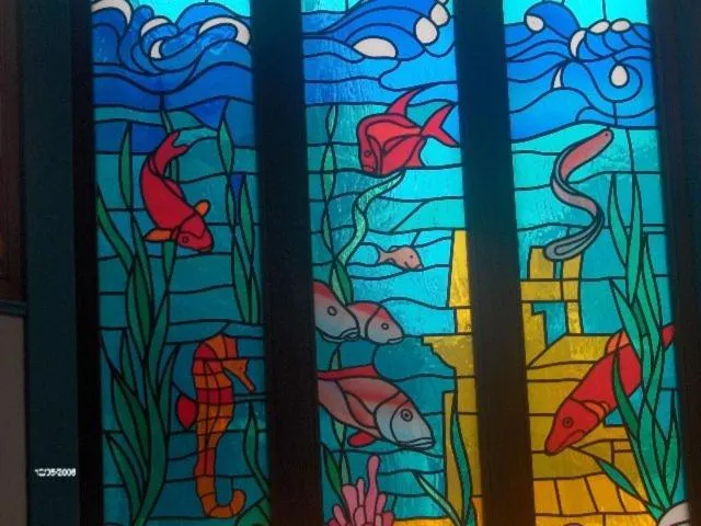 Decorative detail in Chateau La Tour Du Roy