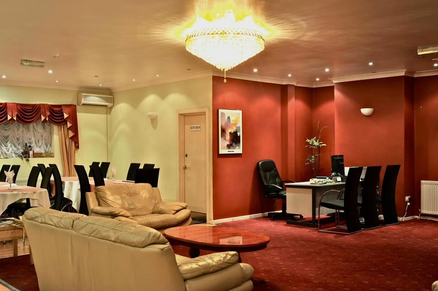 Lobby or reception in City View Hotel