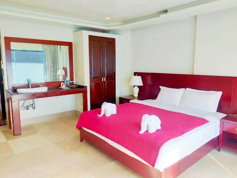 Bed in El Nido Beach Hotel