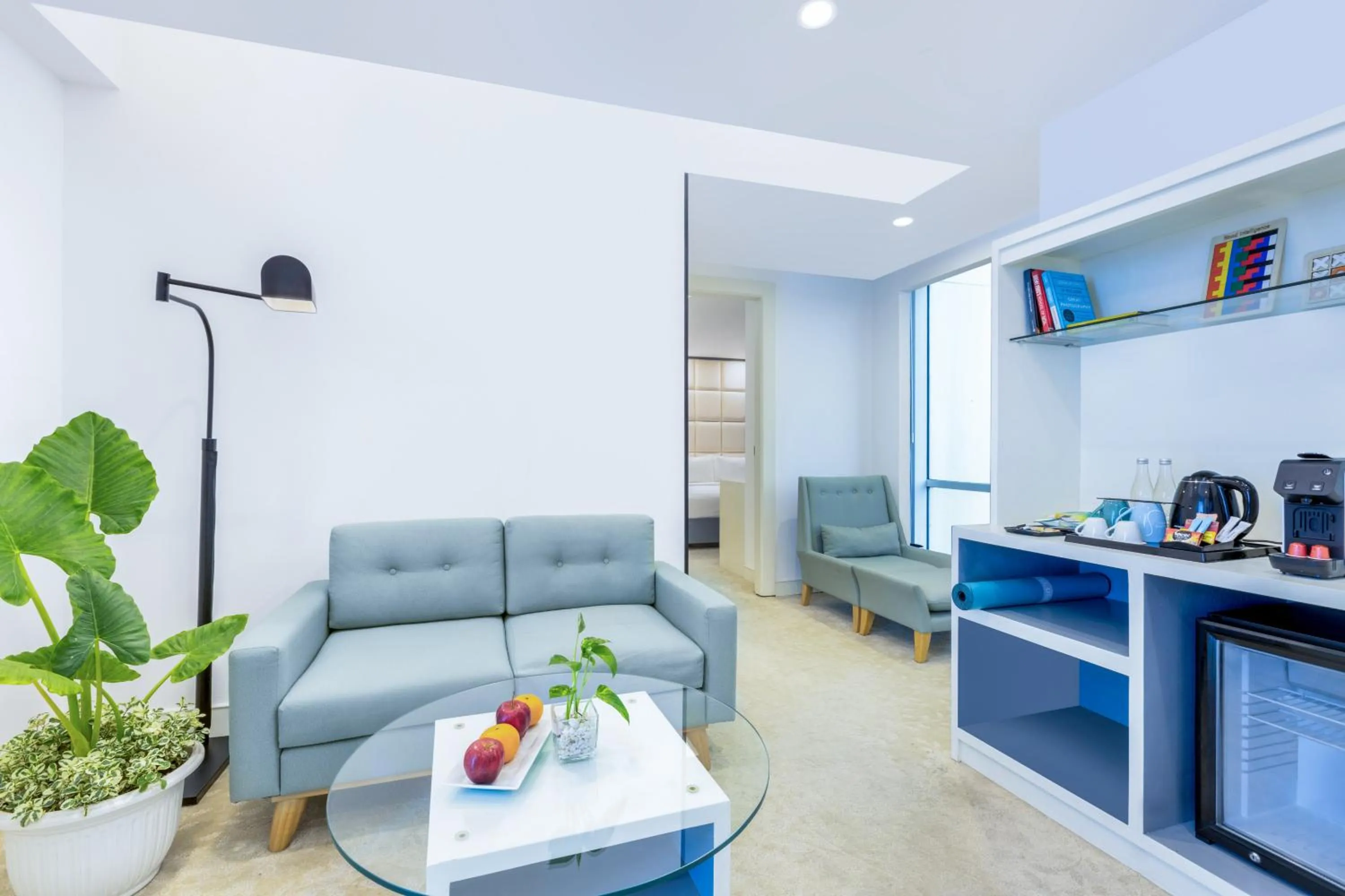 Living room in INNSiDE by Meliá Yogyakarta