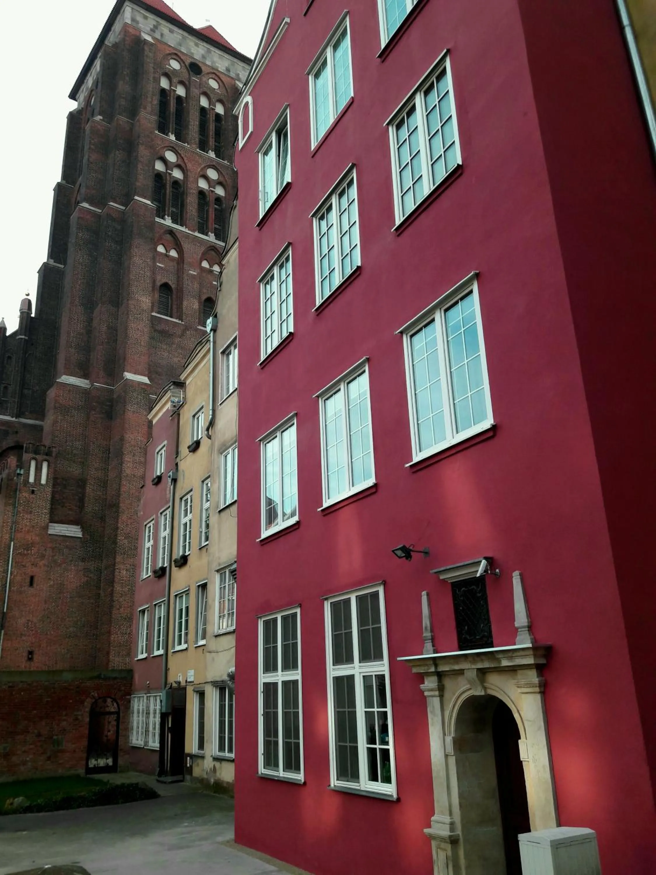 Property building in Euro Apartments Piwna