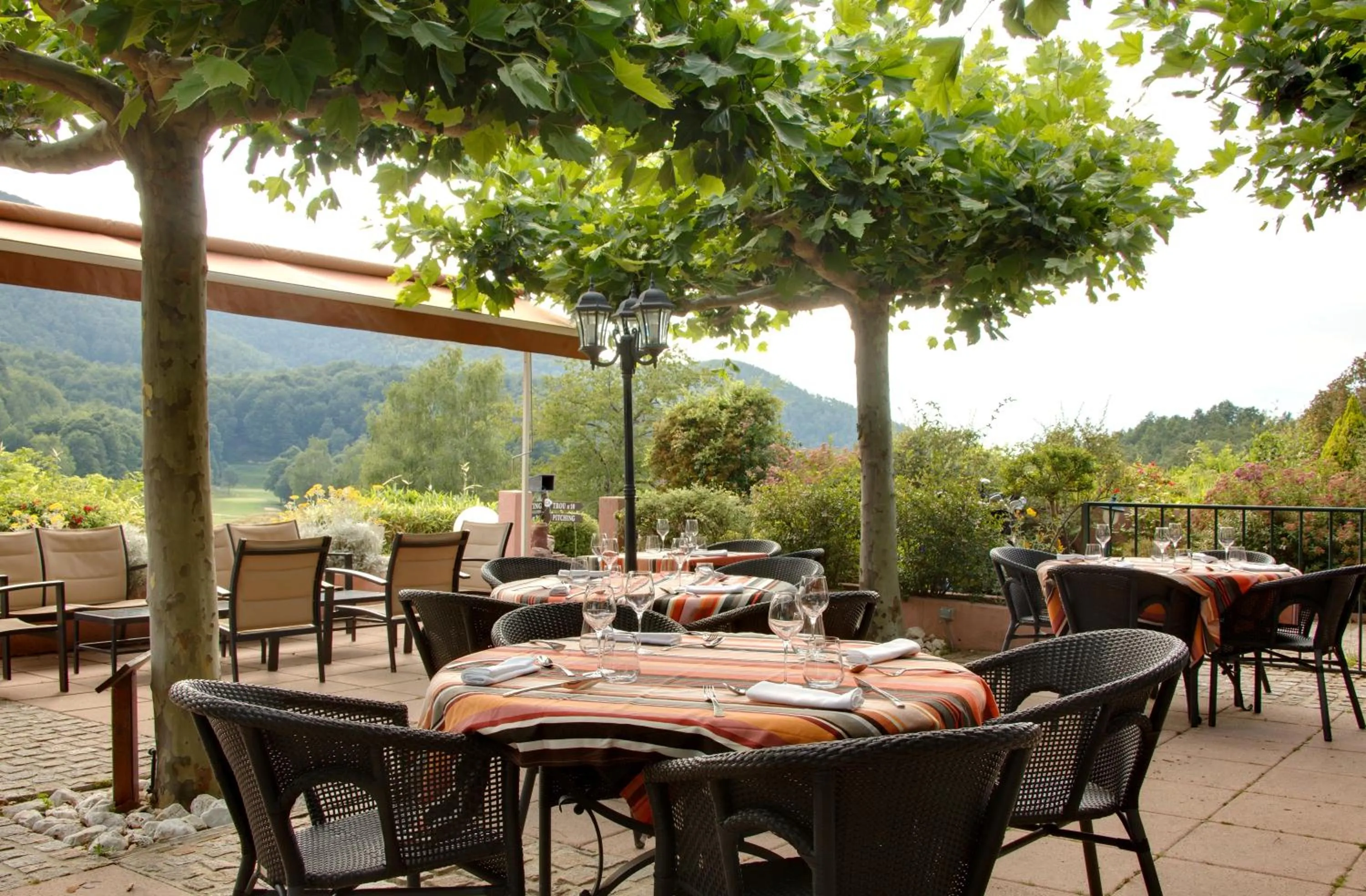 Patio in Le Domaine de Falgos Golf & Spa