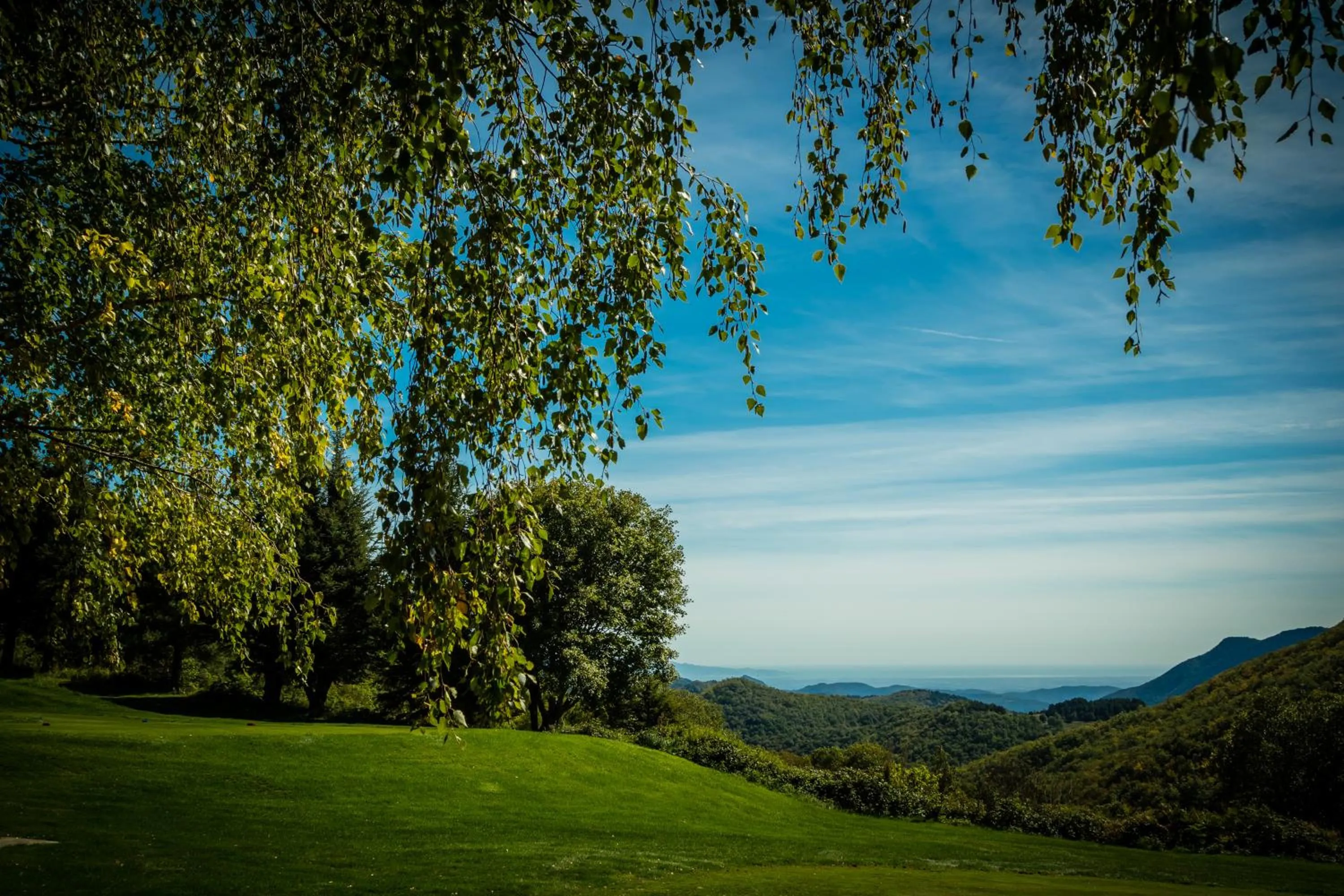 Natural landscape in Le Domaine de Falgos Golf & Spa