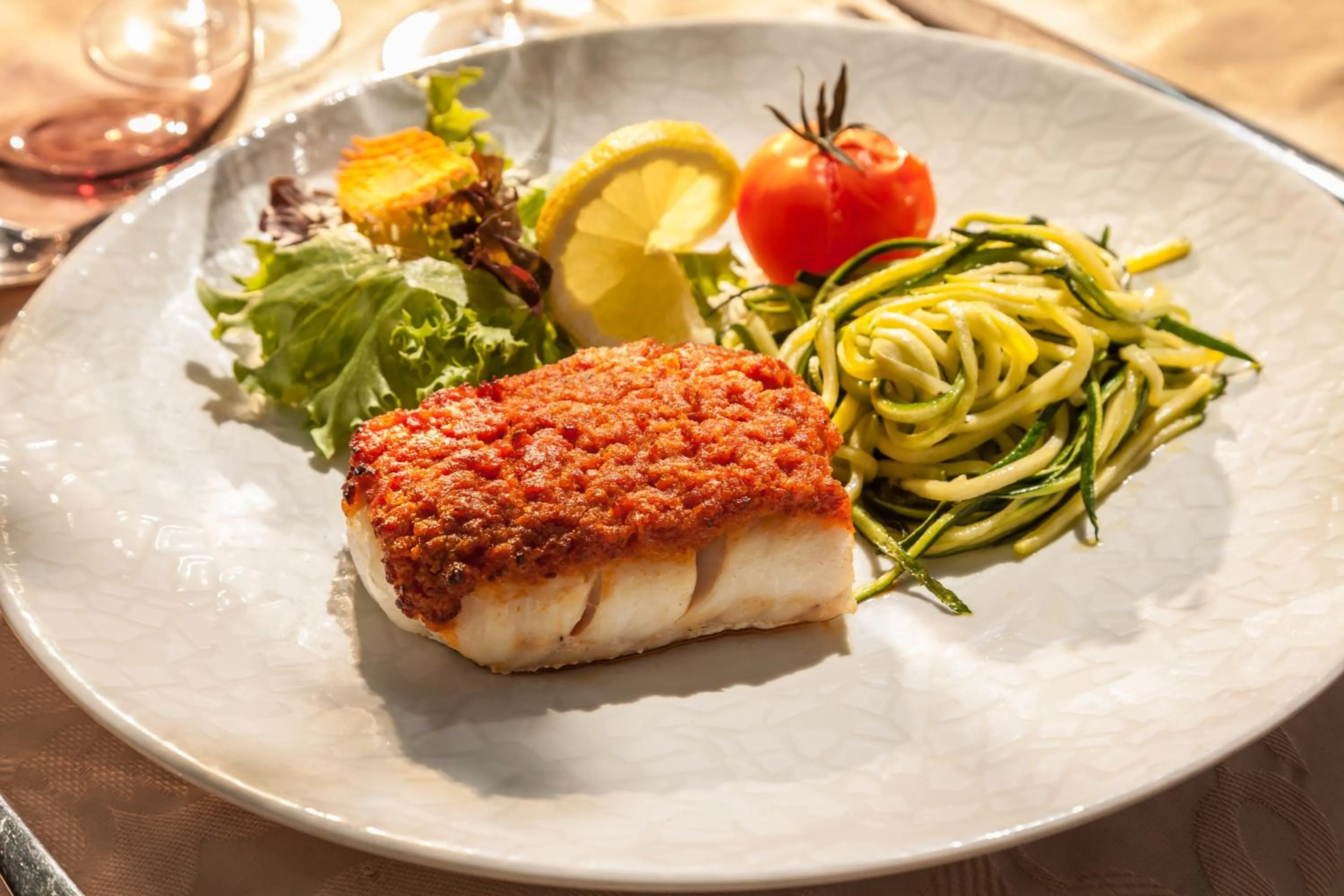 Lunch in Le Domaine de Falgos Golf & Spa