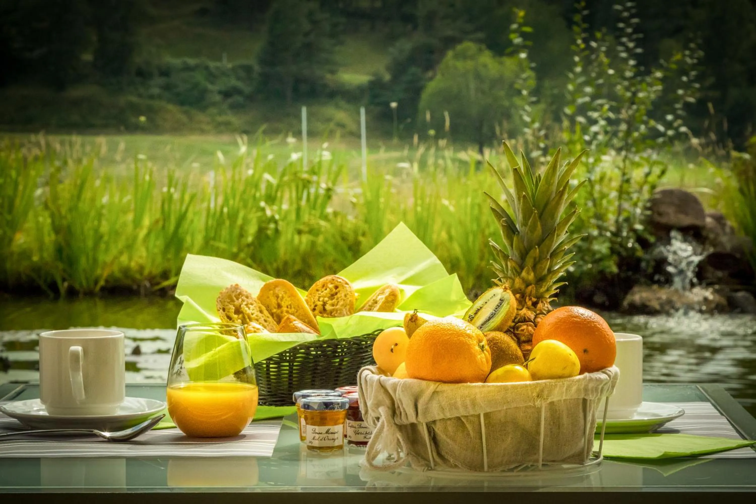 Breakfast in Le Domaine de Falgos Golf & Spa