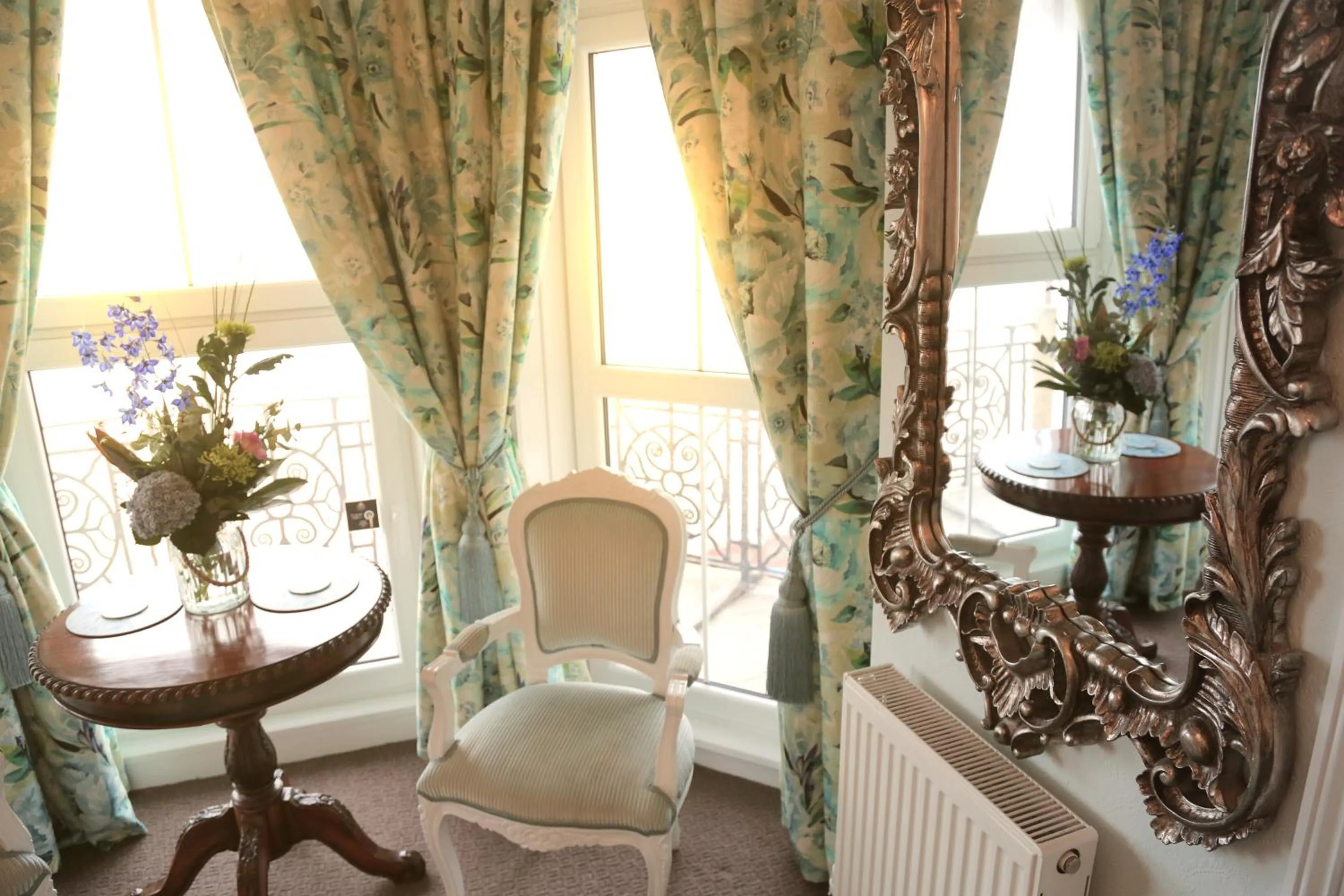 Decorative detail in East Beach Hotel