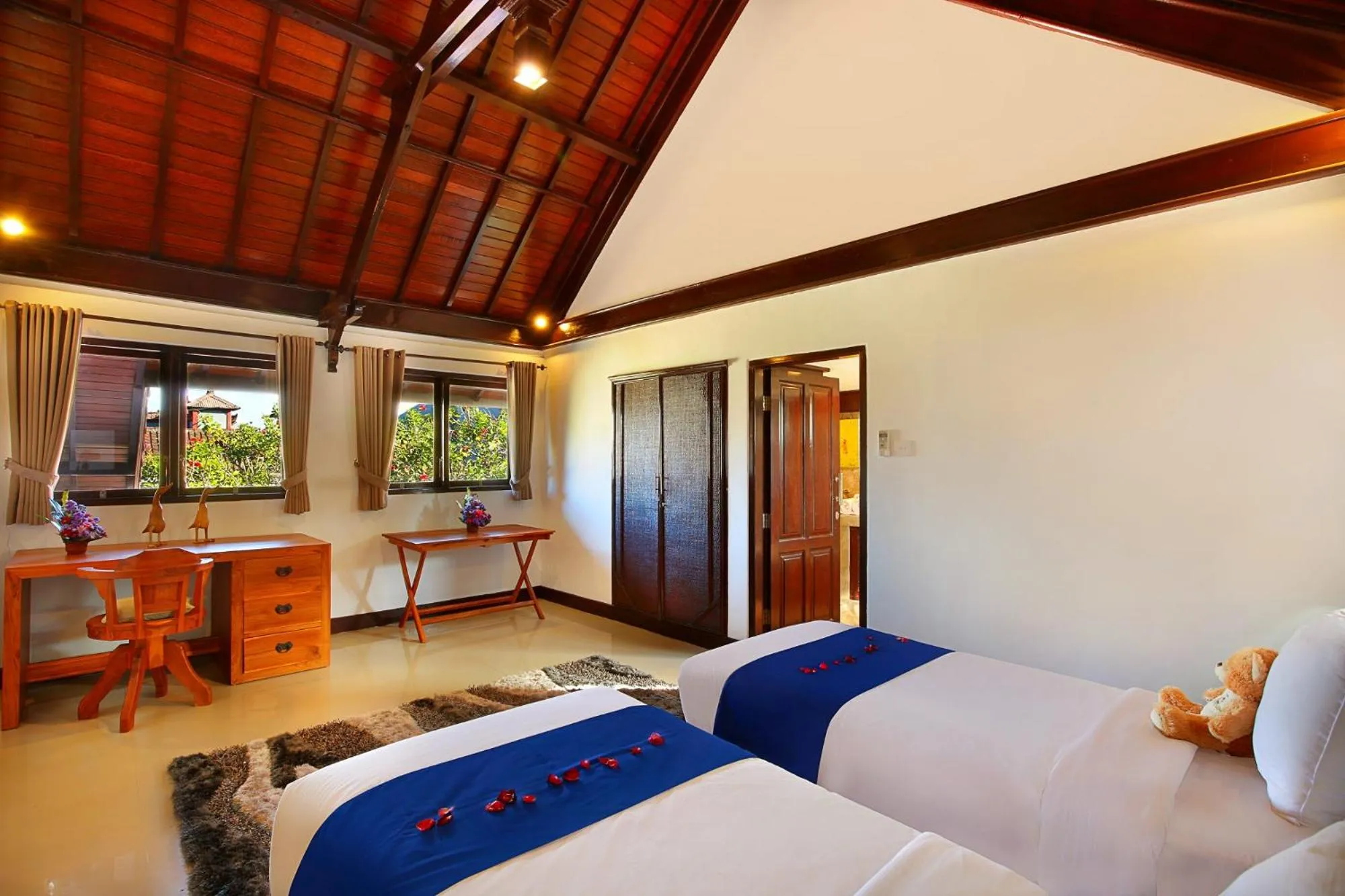 Bedroom, Bed in Alysha Villa Seminyak Beachside By Bali Asia Villa