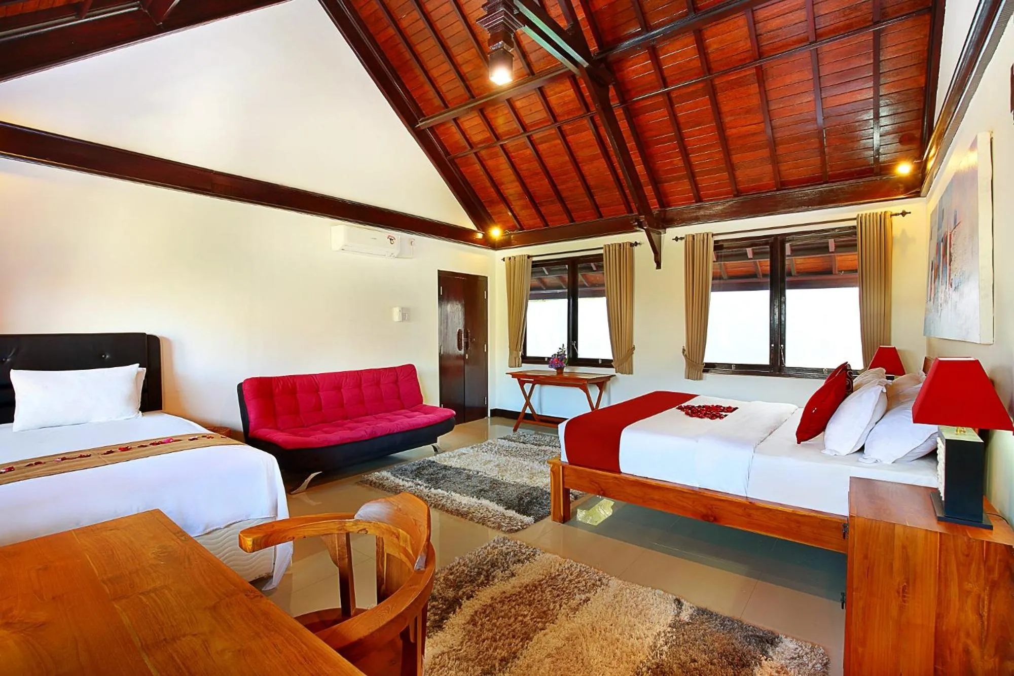 Photo of the whole room, Bed in Alysha Villa Seminyak Beachside By Bali Asia Villa