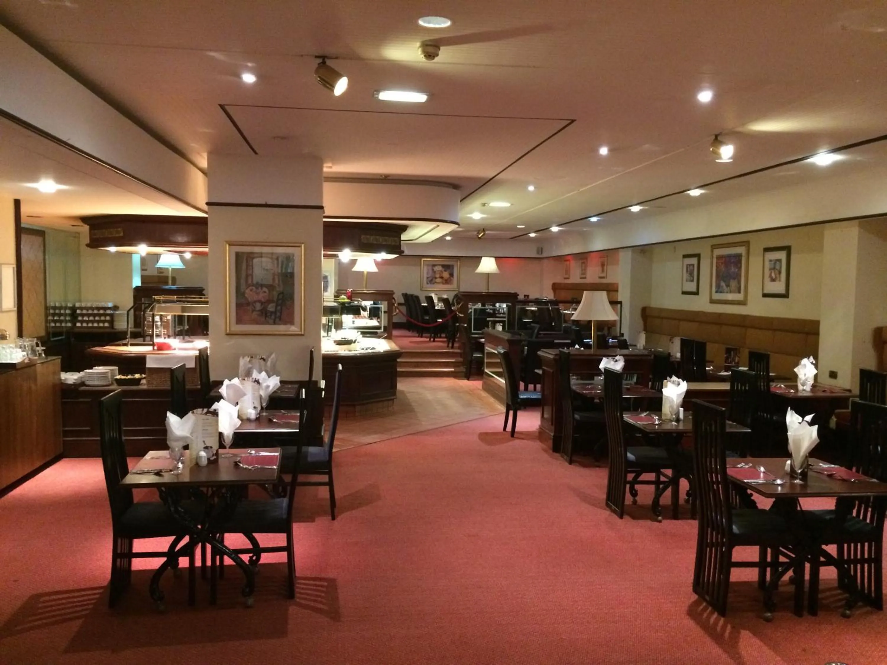 Food and drinks in The Britannia Nottingham Hotel