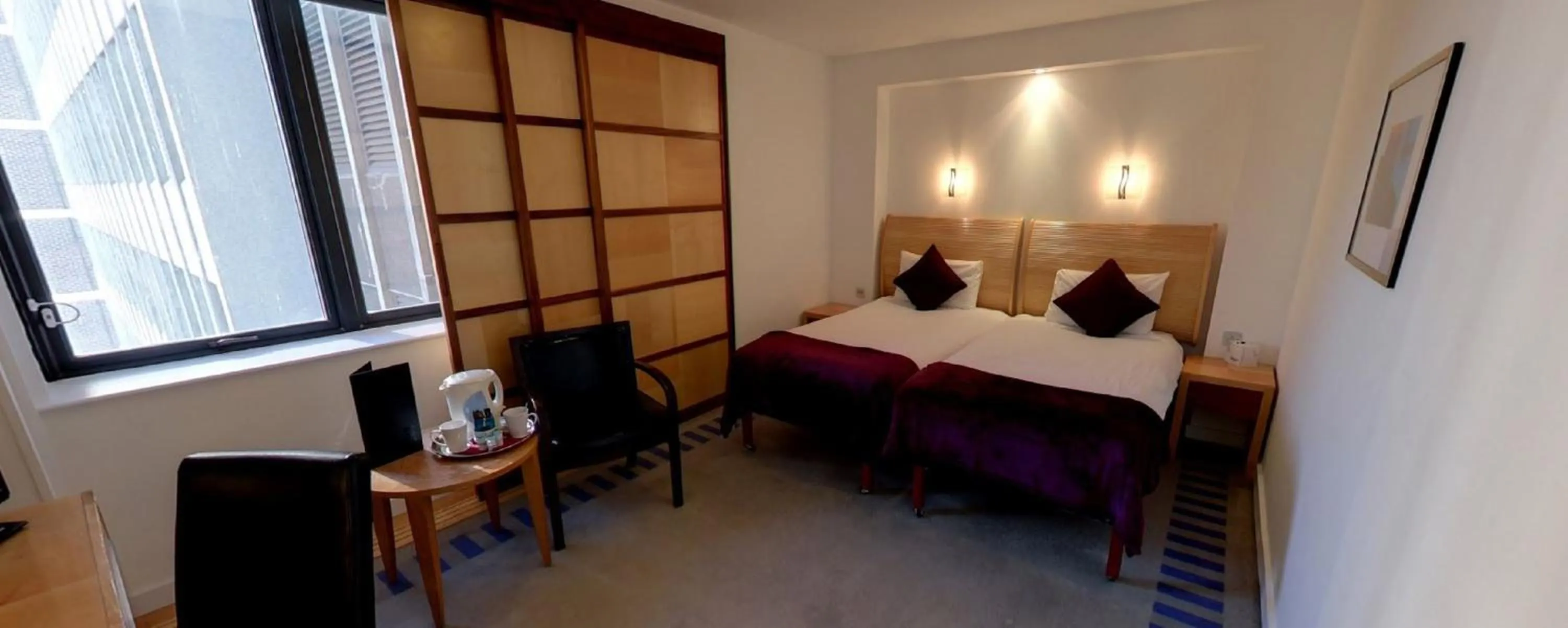 Bed in The Britannia Nottingham Hotel